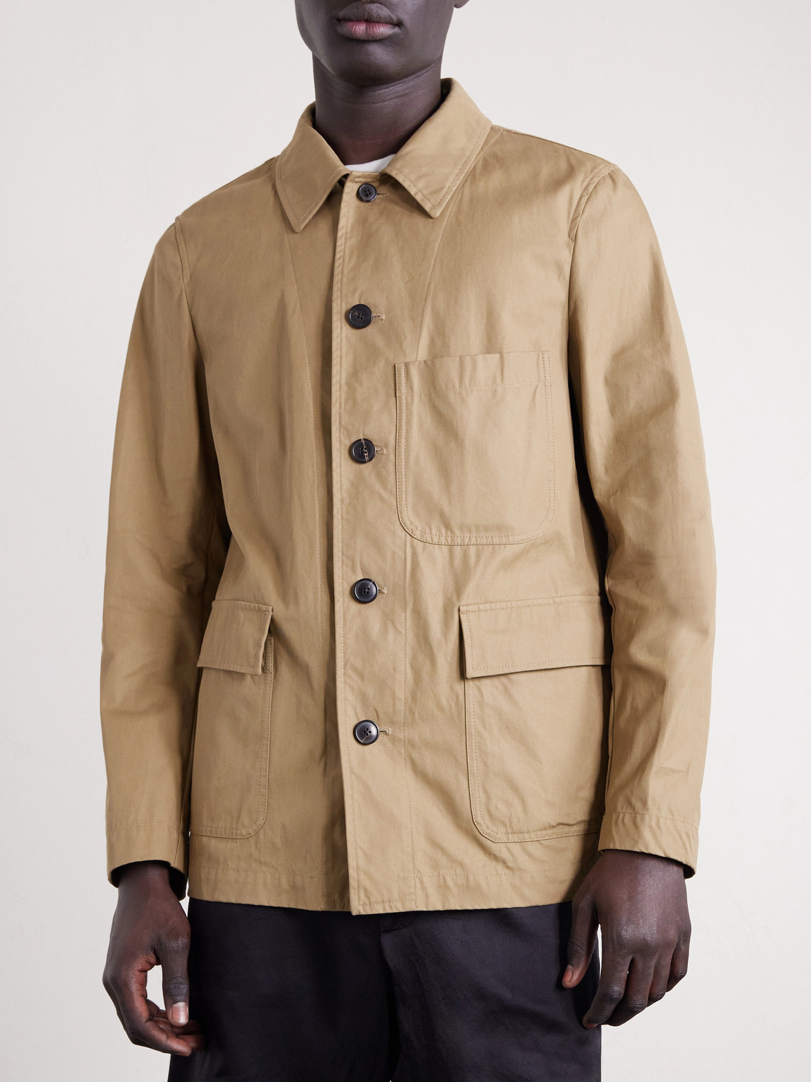  Dries Van Noten - Cotton-twill Jacket - Men - Brown - It 44 