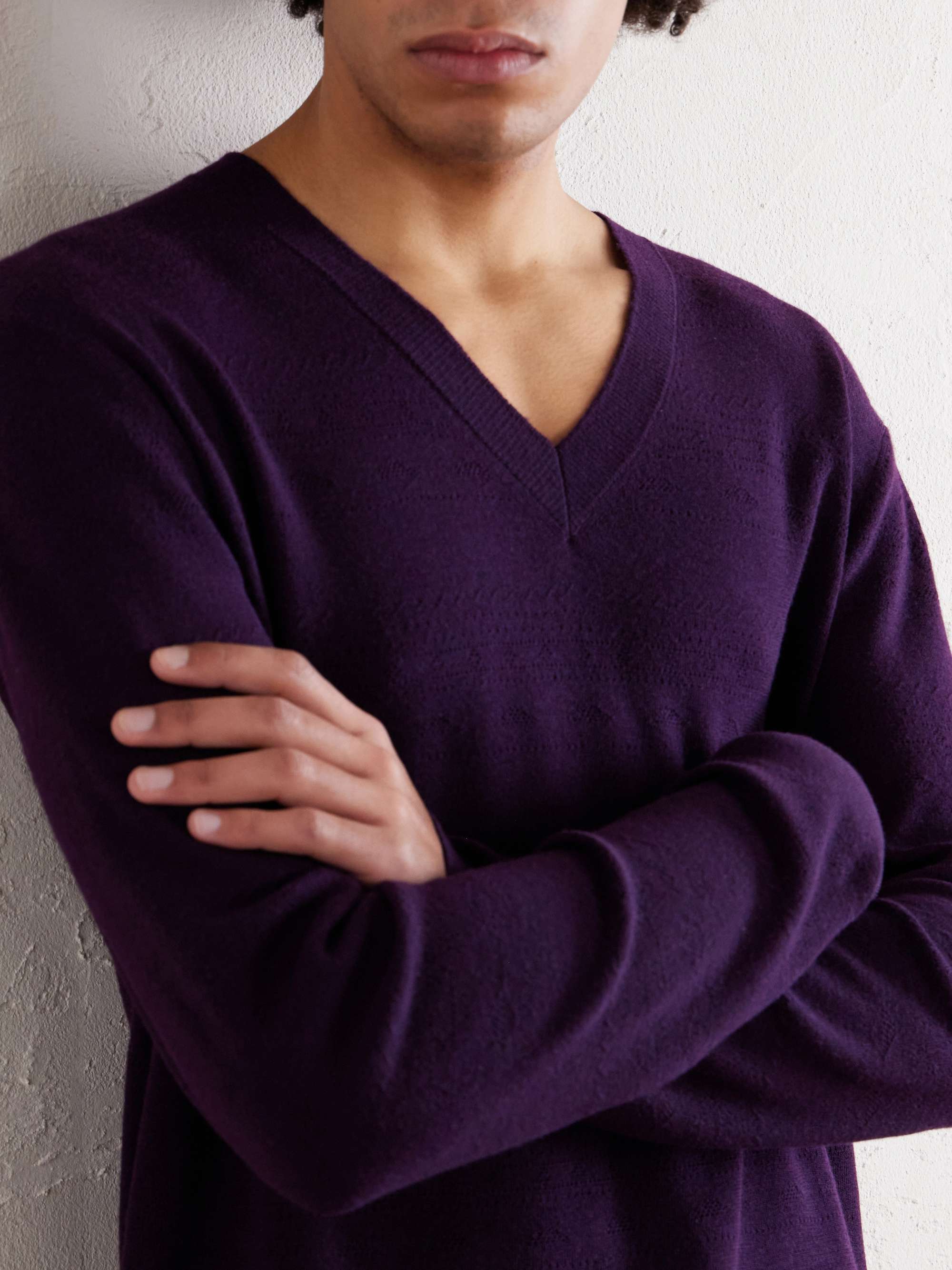 DRIES VAN NOTEN Merino Wool Sweater for Men | MR PORTER