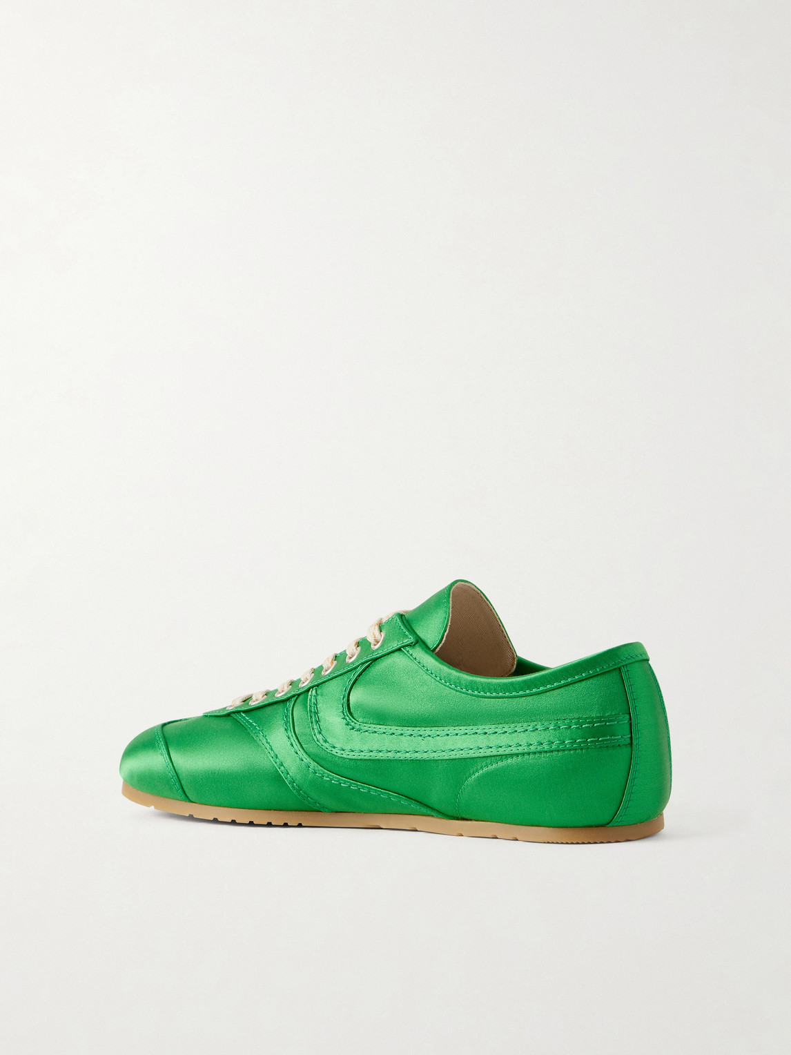  Dries Van Noten - Satin Sneakers - Men - Green - Eu 42 