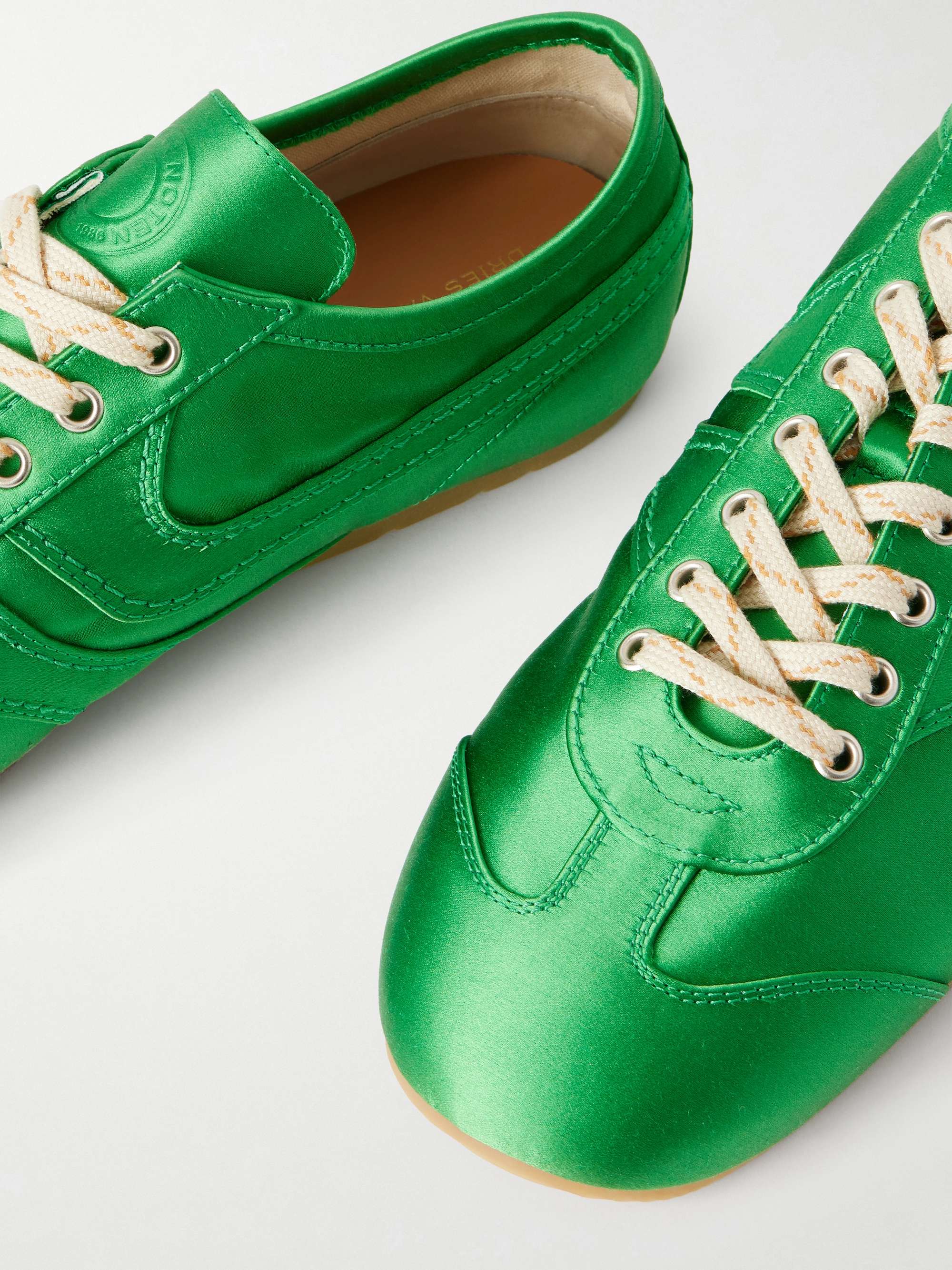 DRIES VAN NOTEN Satin Sneakers for Men | MR PORTER