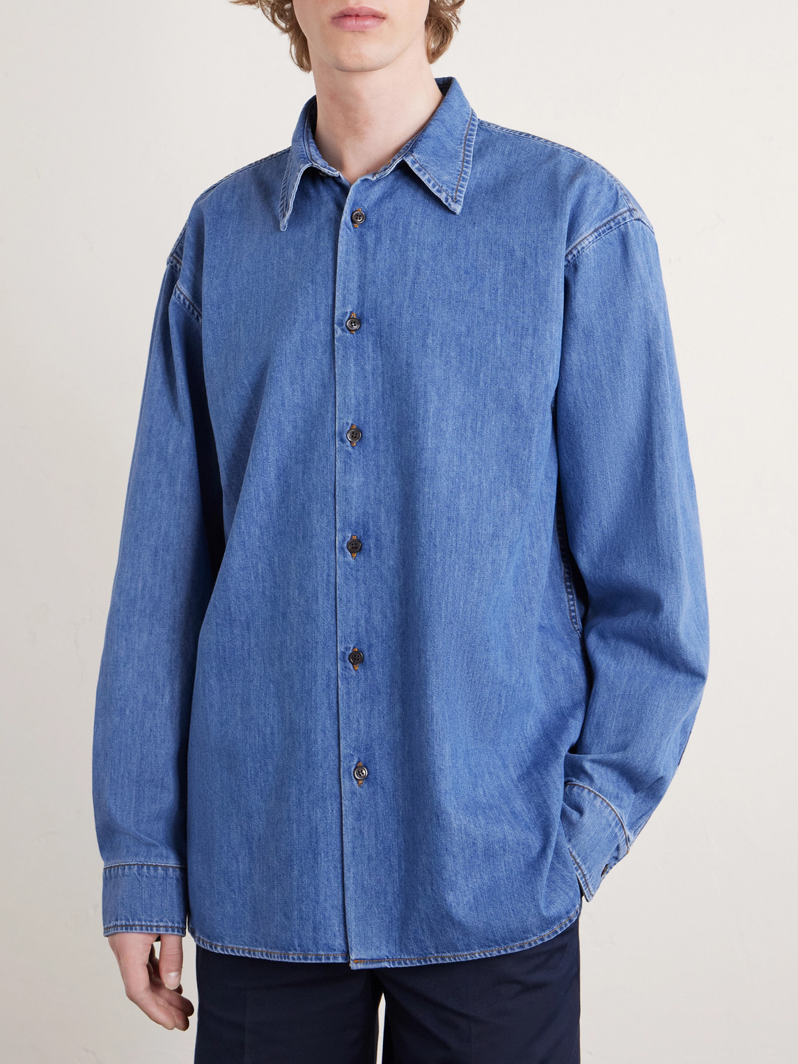  Dries Van Noten - Denim Shirt - Men - Blue - S 
