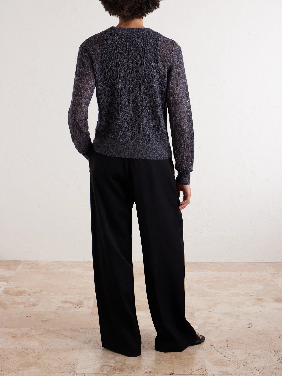  Dries Van Noten - Knitted Cardigan - Men - Blue - S 