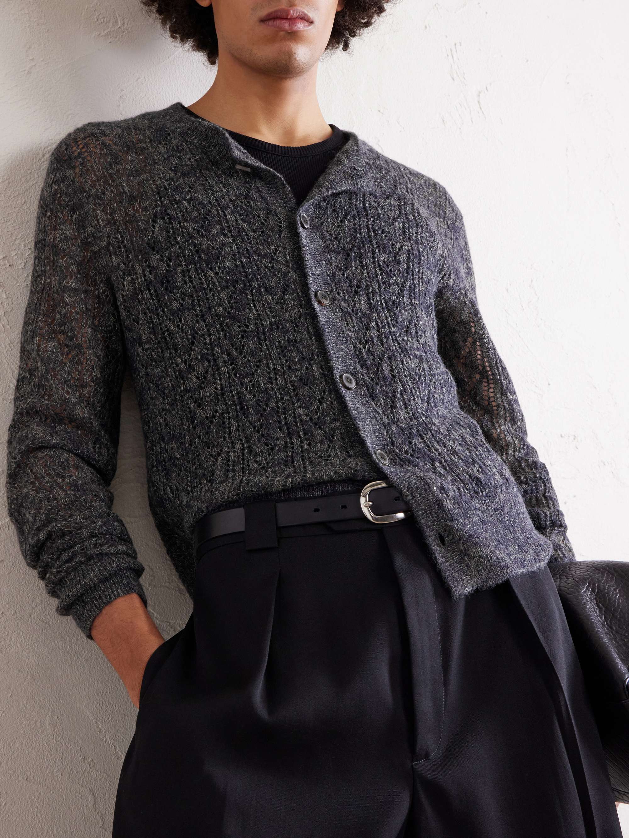 DRIES VAN NOTEN Knitted Cardigan for Men | MR PORTER US