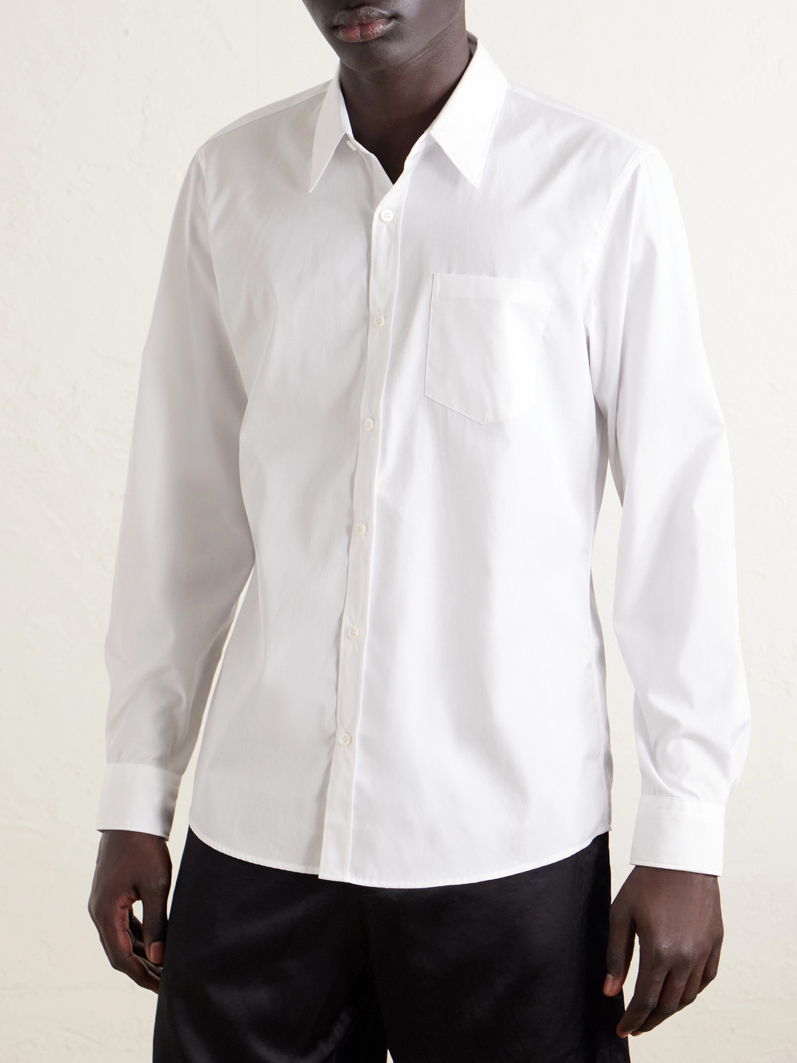 Cotton-Poplin Shirt