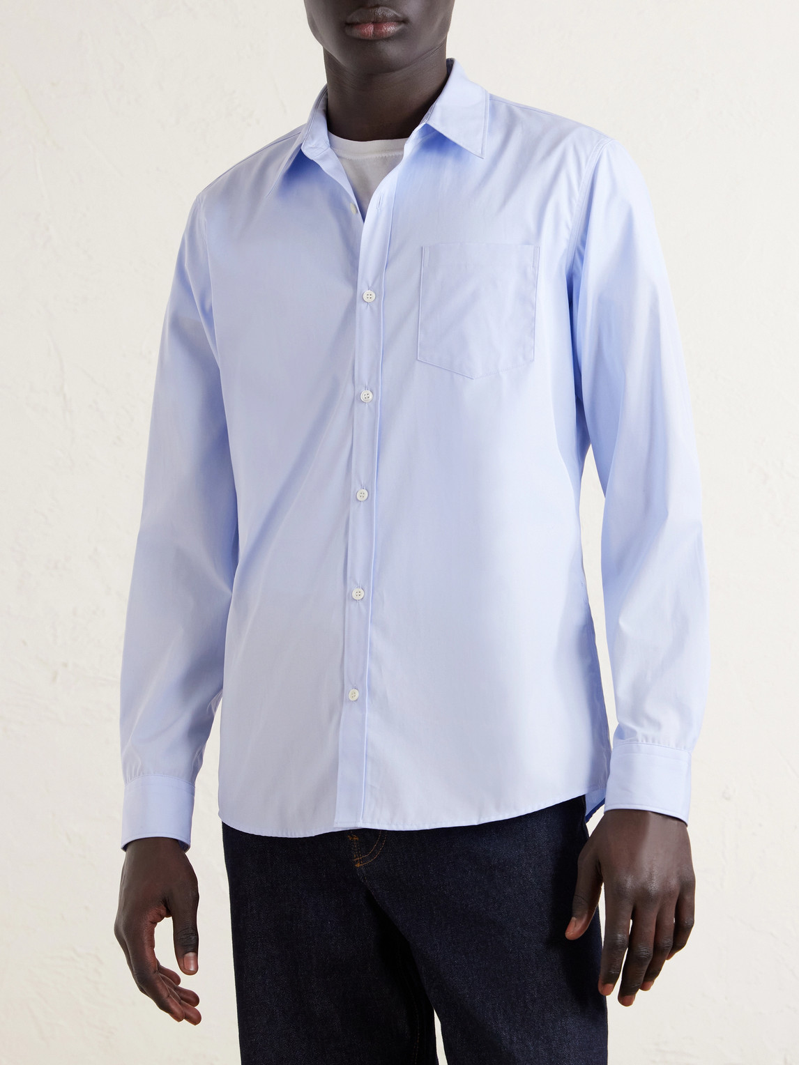 Cotton-Poplin Shirt