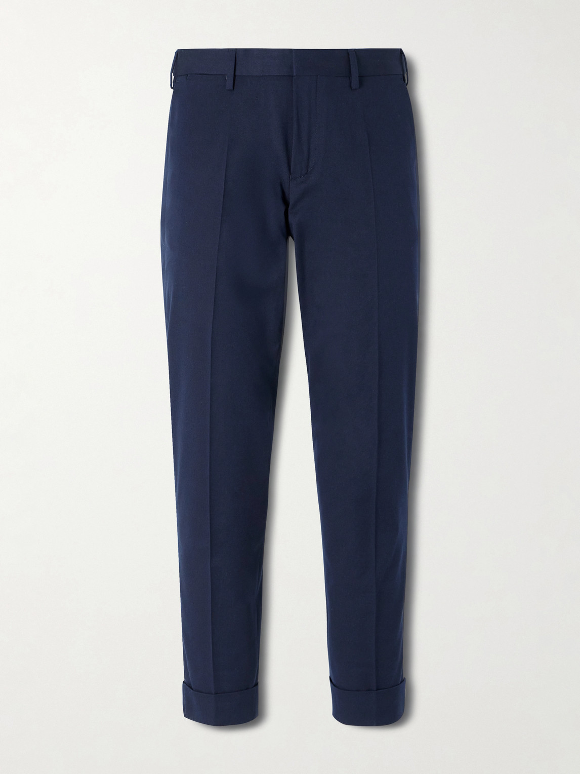 Dries Van Noten Straight-Leg Cotton and Wool-Blend Trousers IT 54