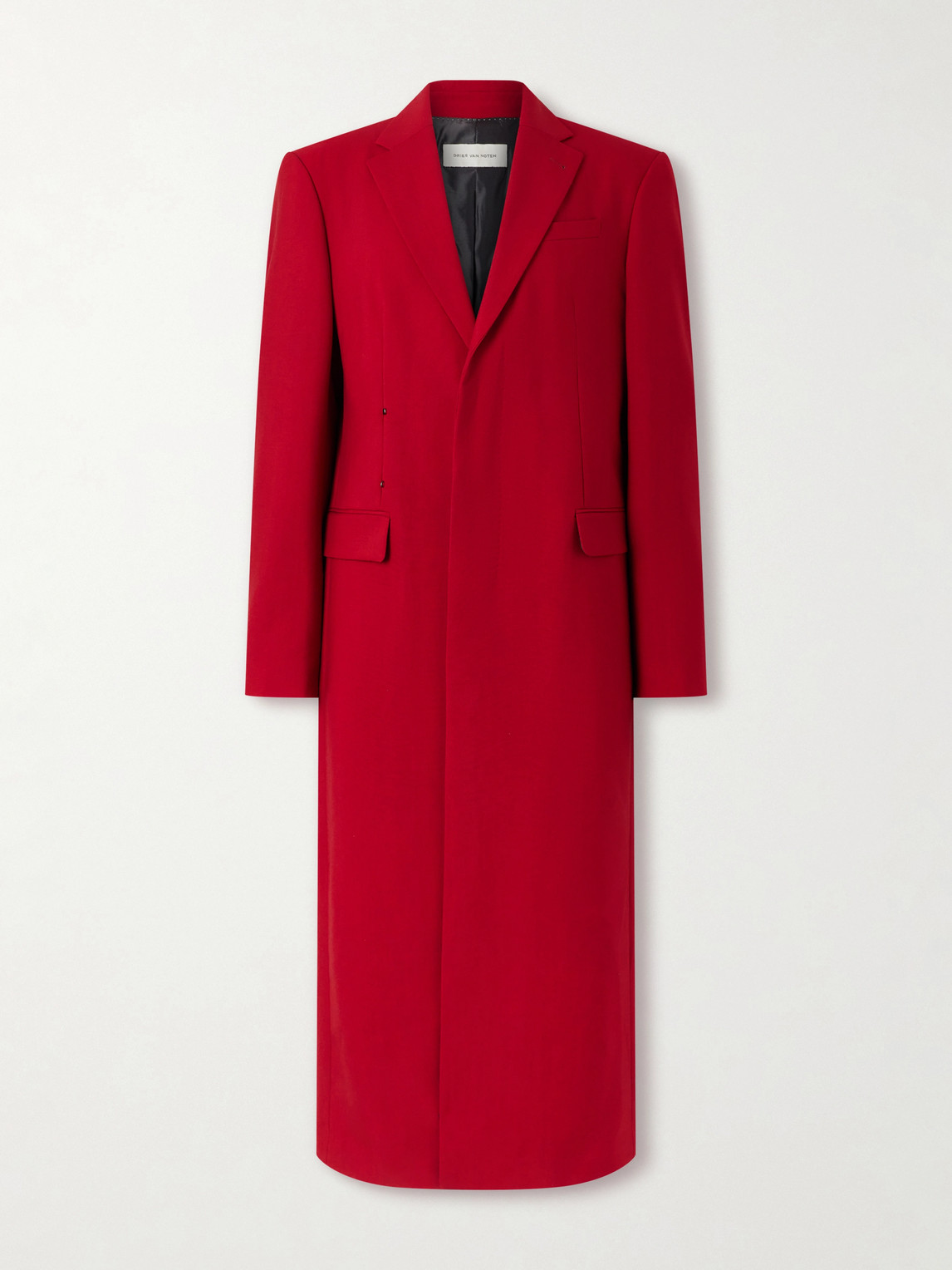 Dries Van Noten Dries Van Noten - Wool Overcoat - Men - Red - IT 46 aus 100% Wool in Red