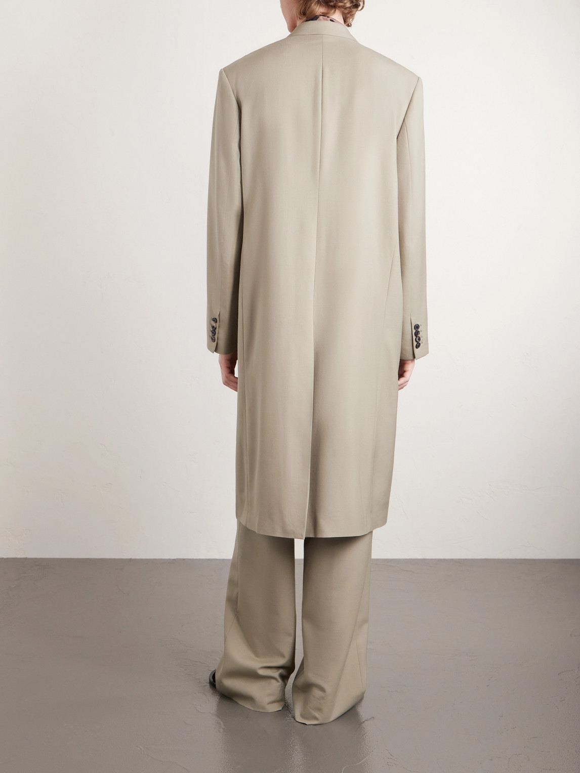 Dries Van Noten - Wool And Mohair-blend Twill Coat - Men - Neutrals - S 