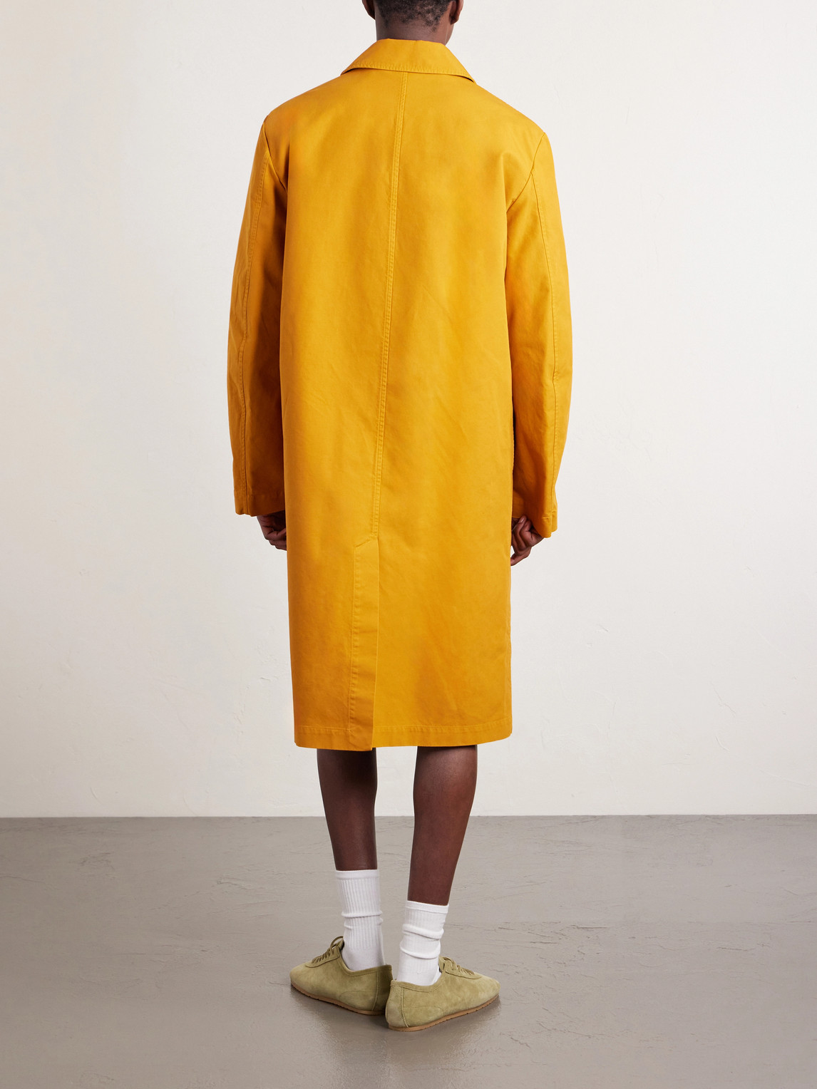  Dries Van Noten - Cotton-canvas Coat - Men - Orange - S 