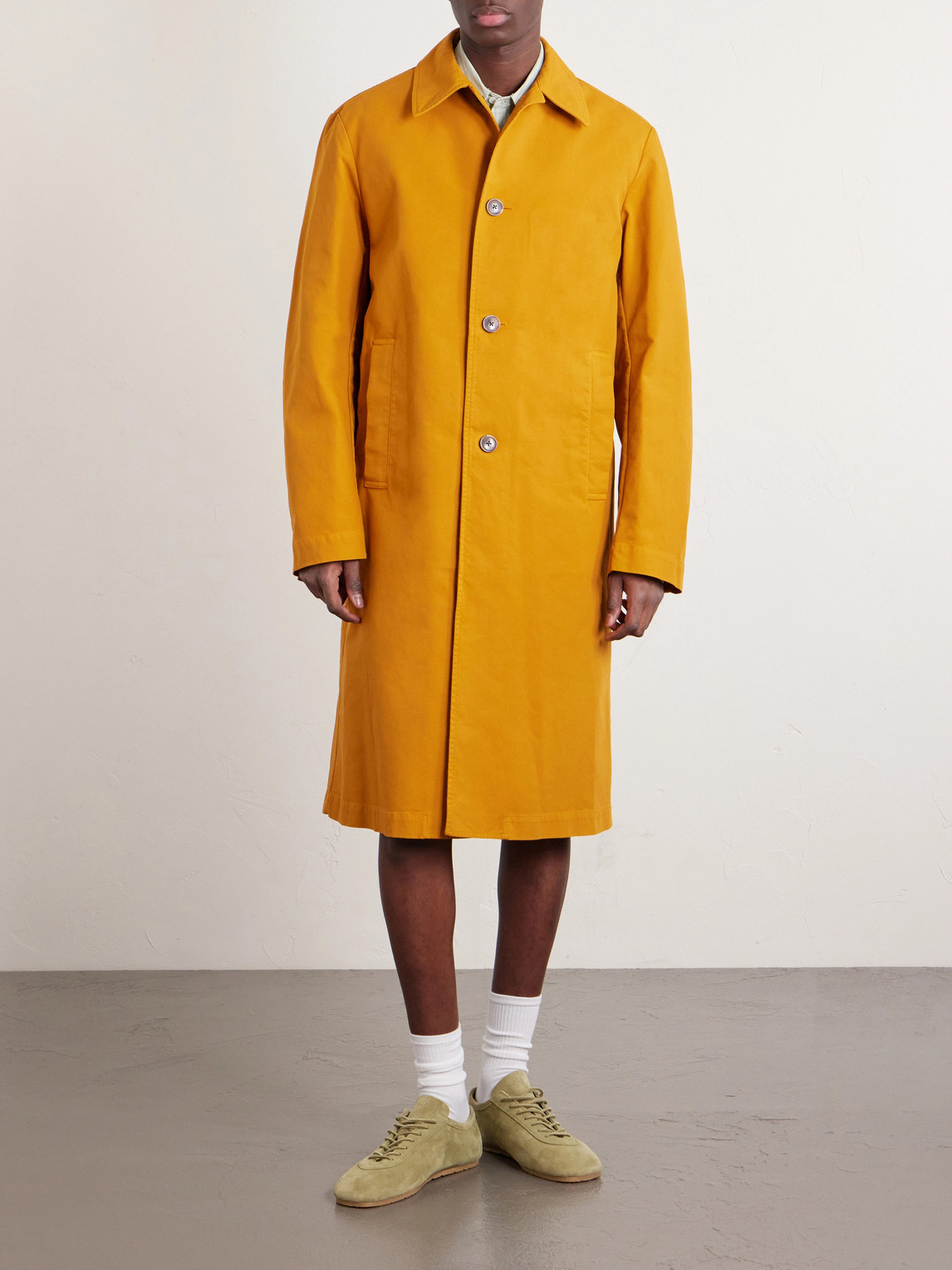  Dries Van Noten - Cotton-canvas Coat - Men - Orange - S 