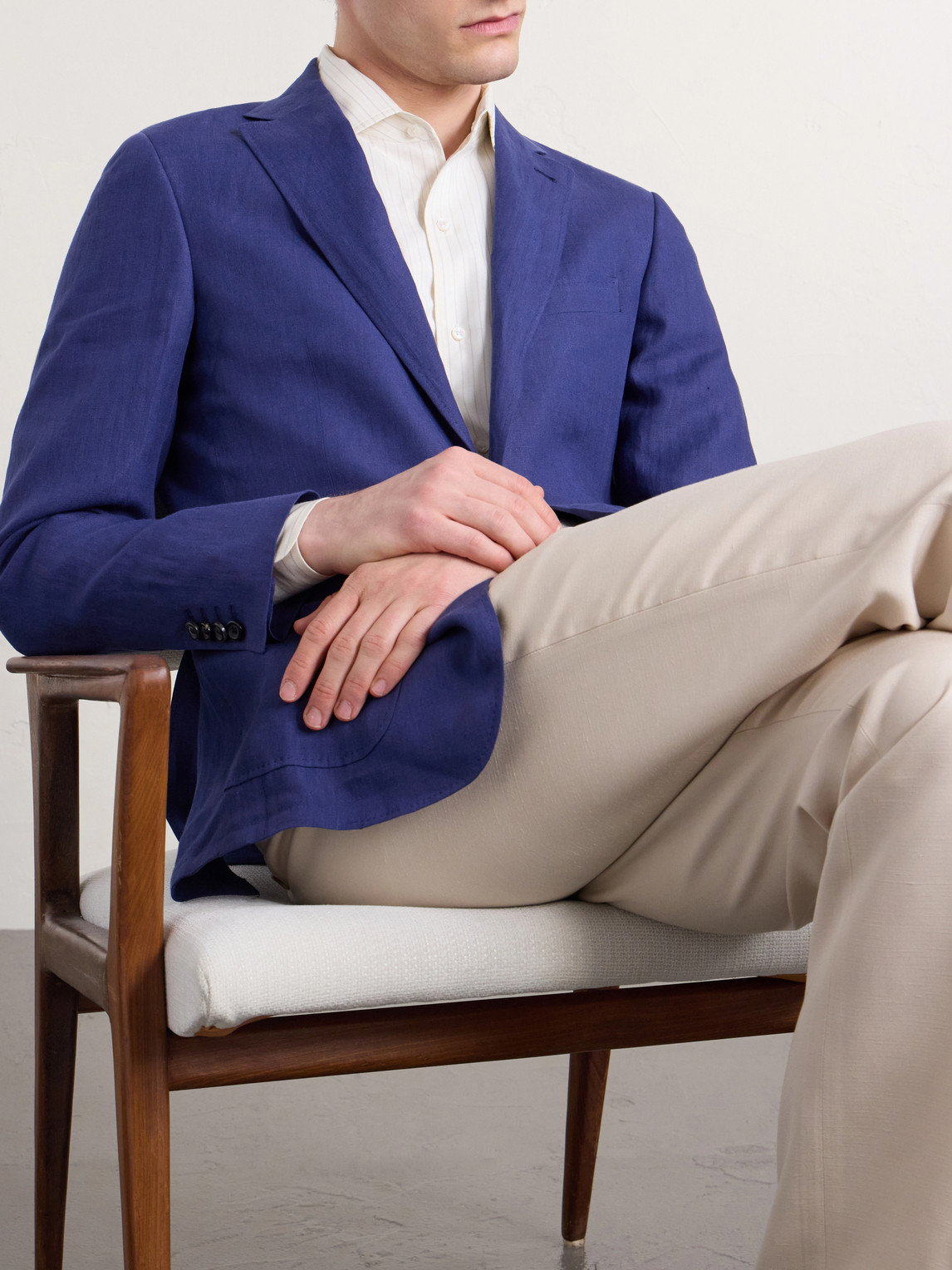Kei Linen Suit Jacket