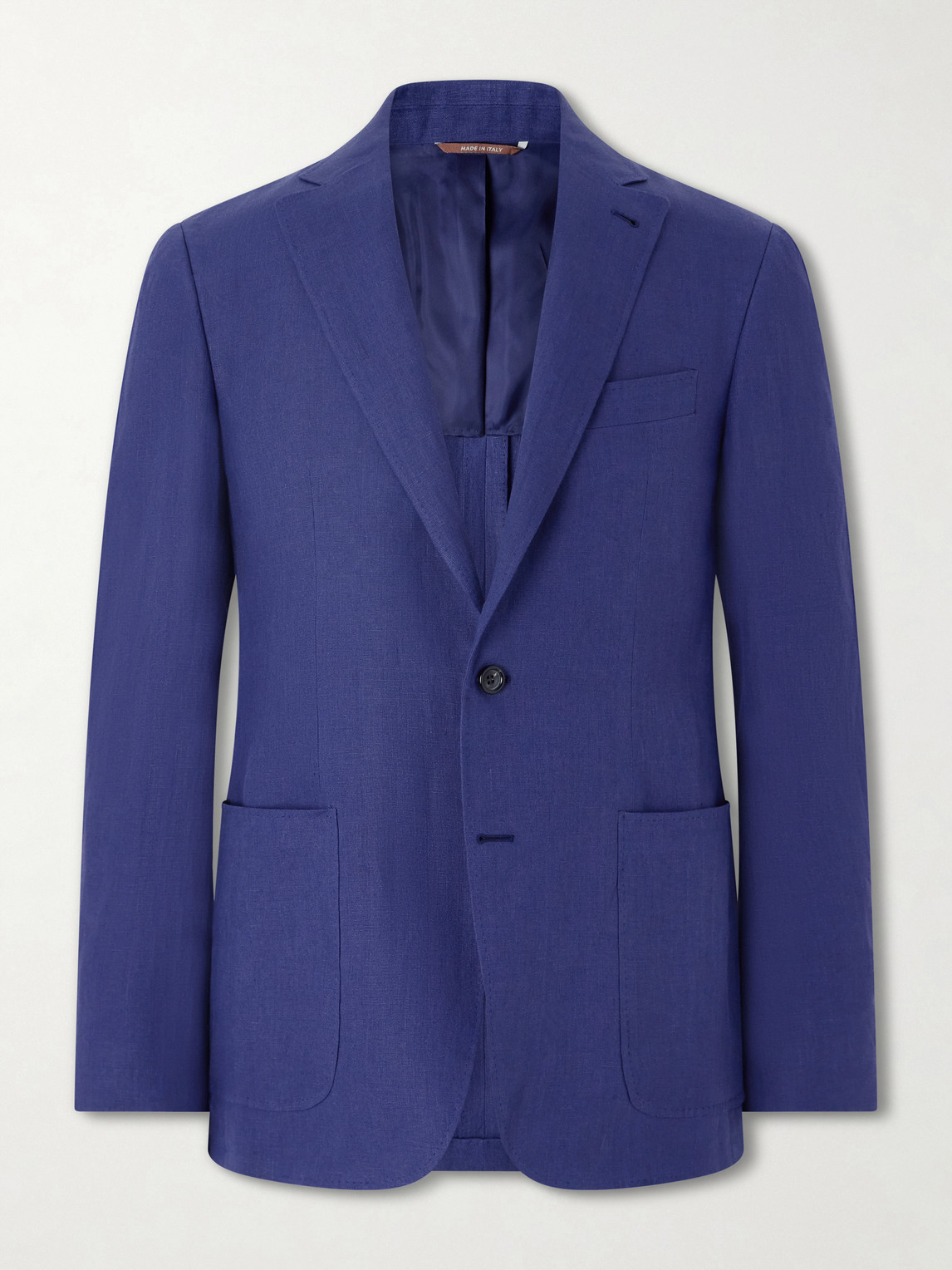 Canali Kei Linen Suit Jacket IT 58