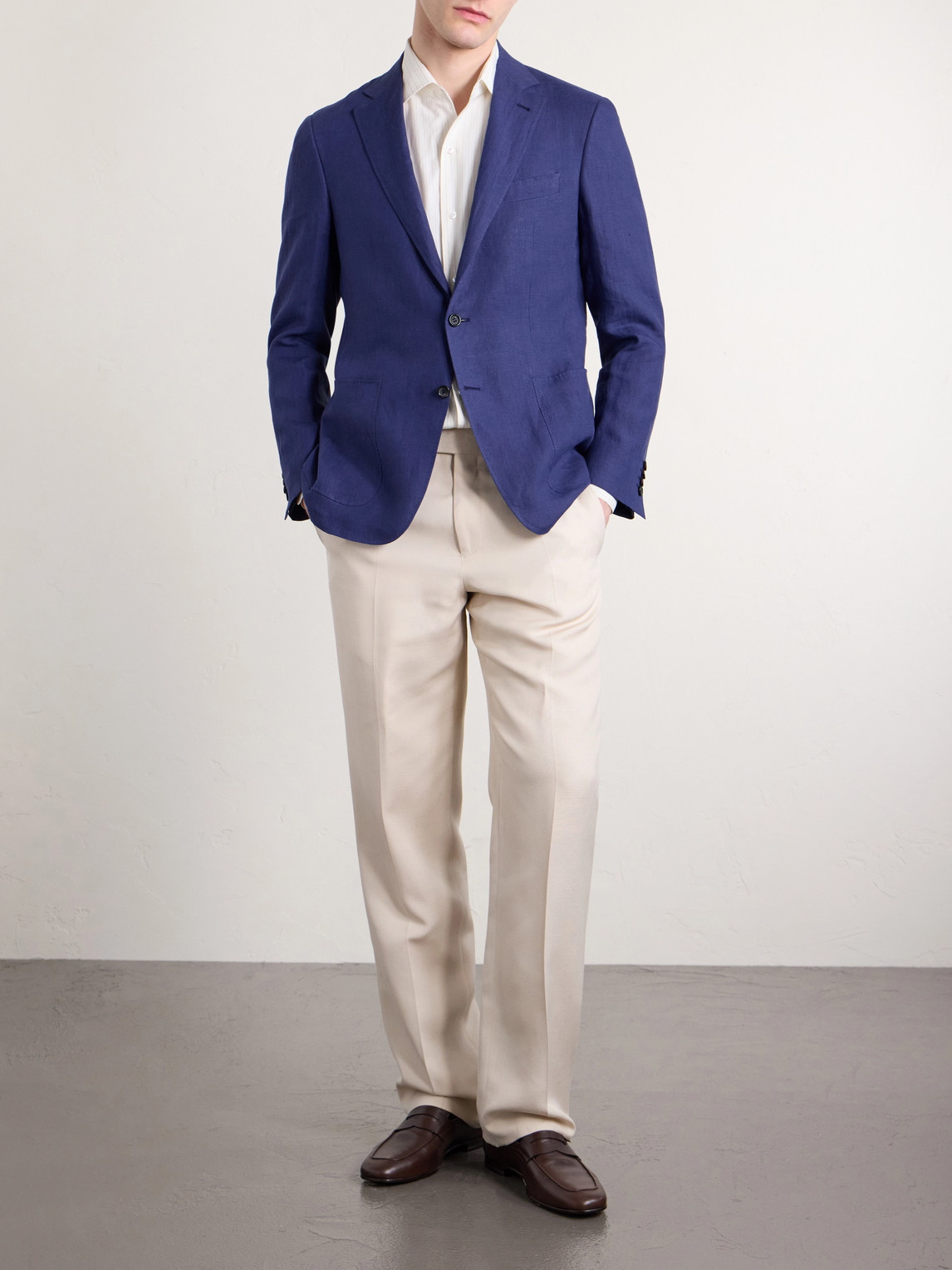 Kei Linen Suit Jacket