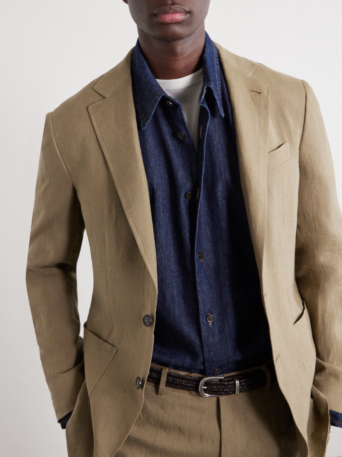 Kei Linen Suit Jacket