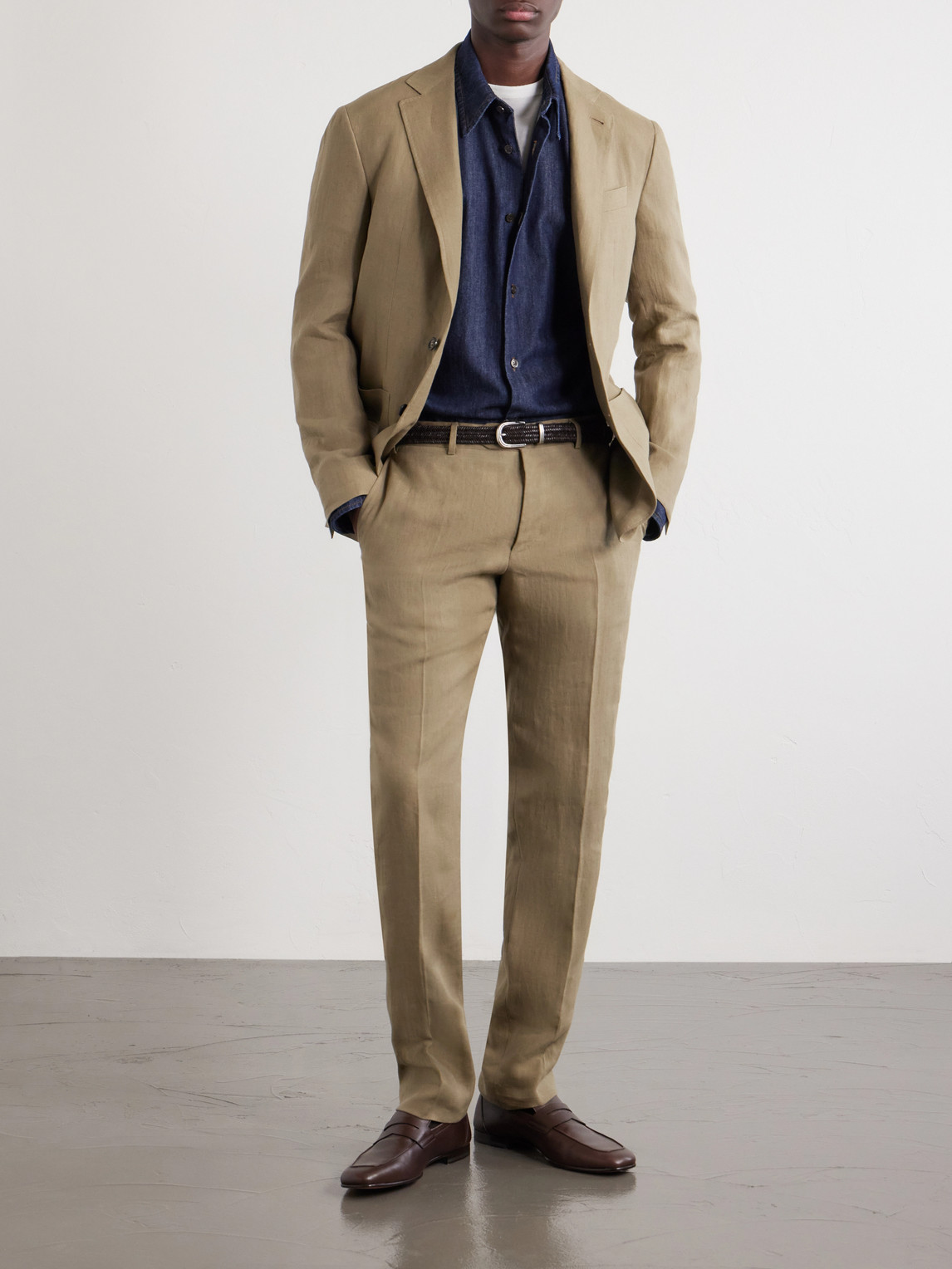 Kei Linen Suit Jacket