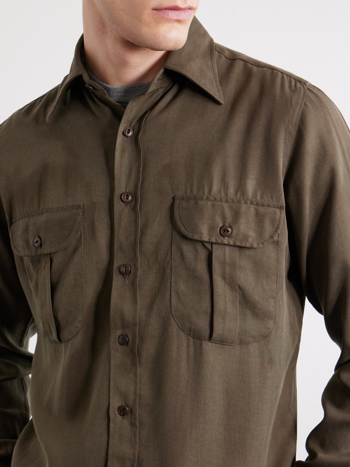 Tencel™ Lyocell-Twill Shirt