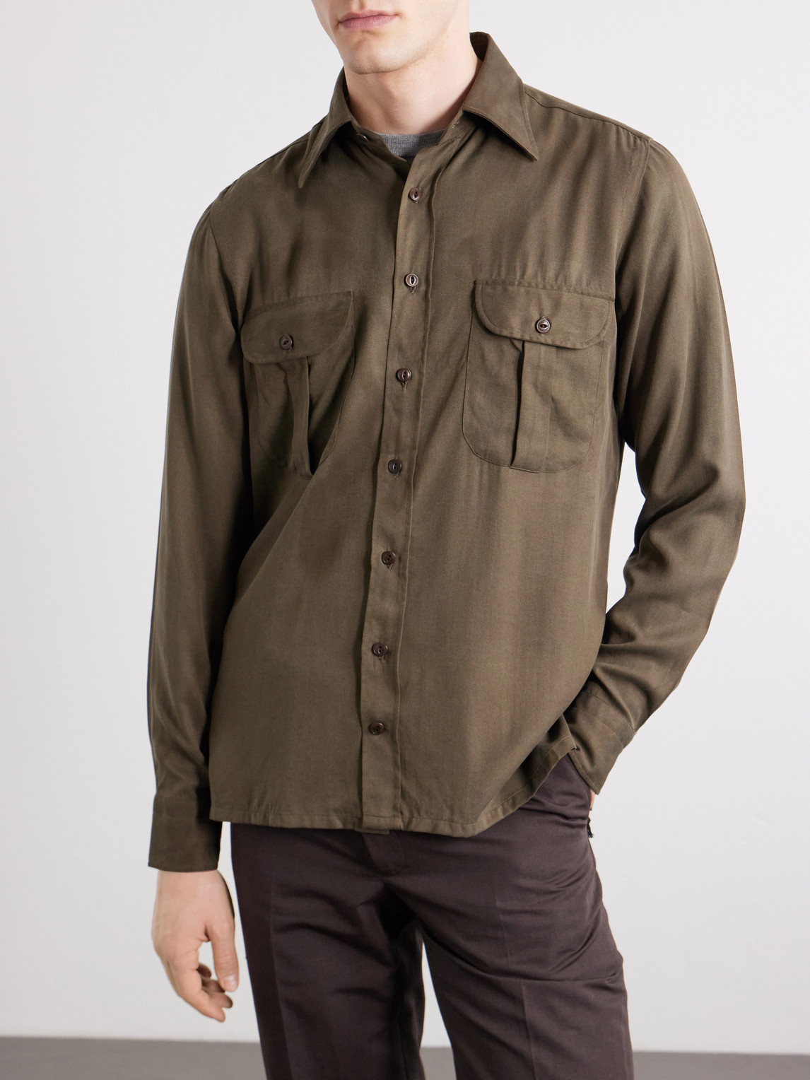 Tencel™ Lyocell-Twill Shirt