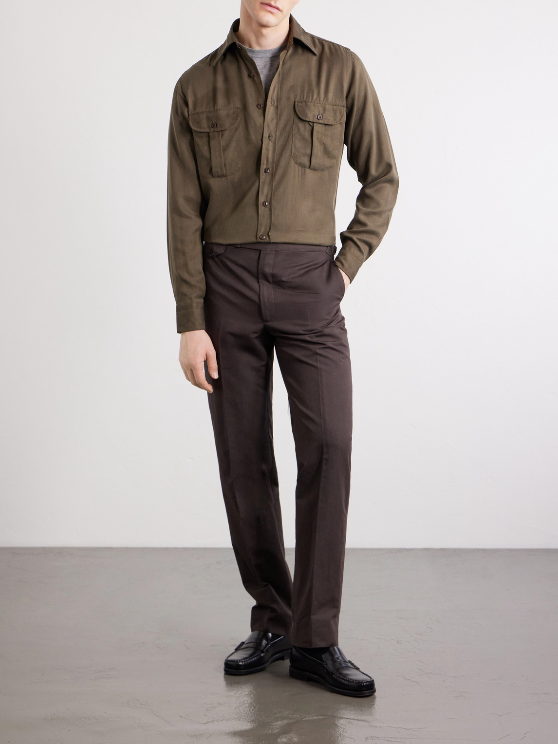 Tencel™ Lyocell-Twill Shirt