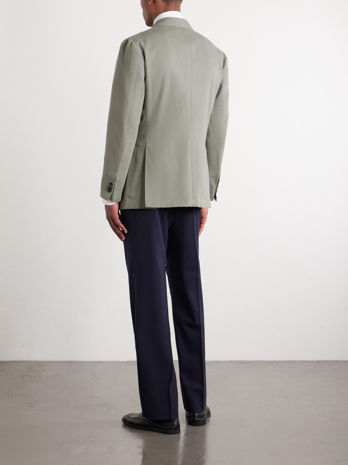 Waverly Cotton And Linen-Blend Blazer