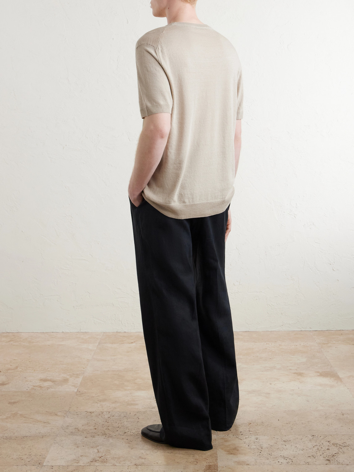 And Cotton-Blend T-Shirt