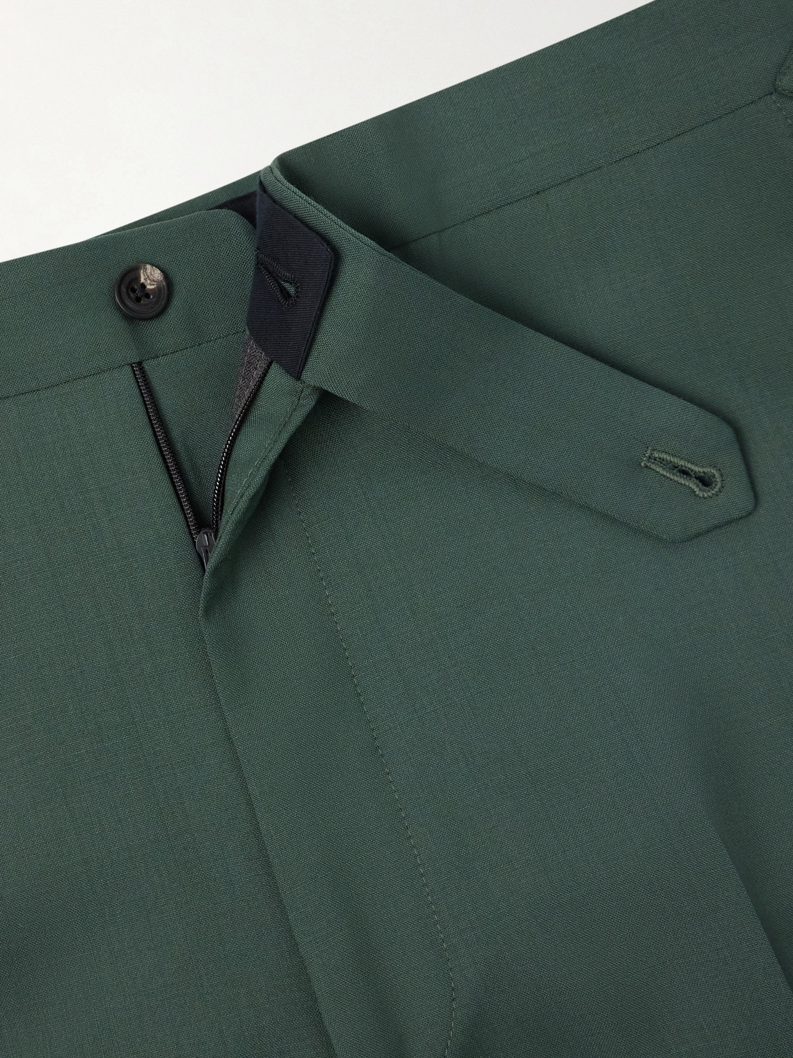 Waverly Straight-Leg Cotton And Linen-Blend Twill Suit Trousers