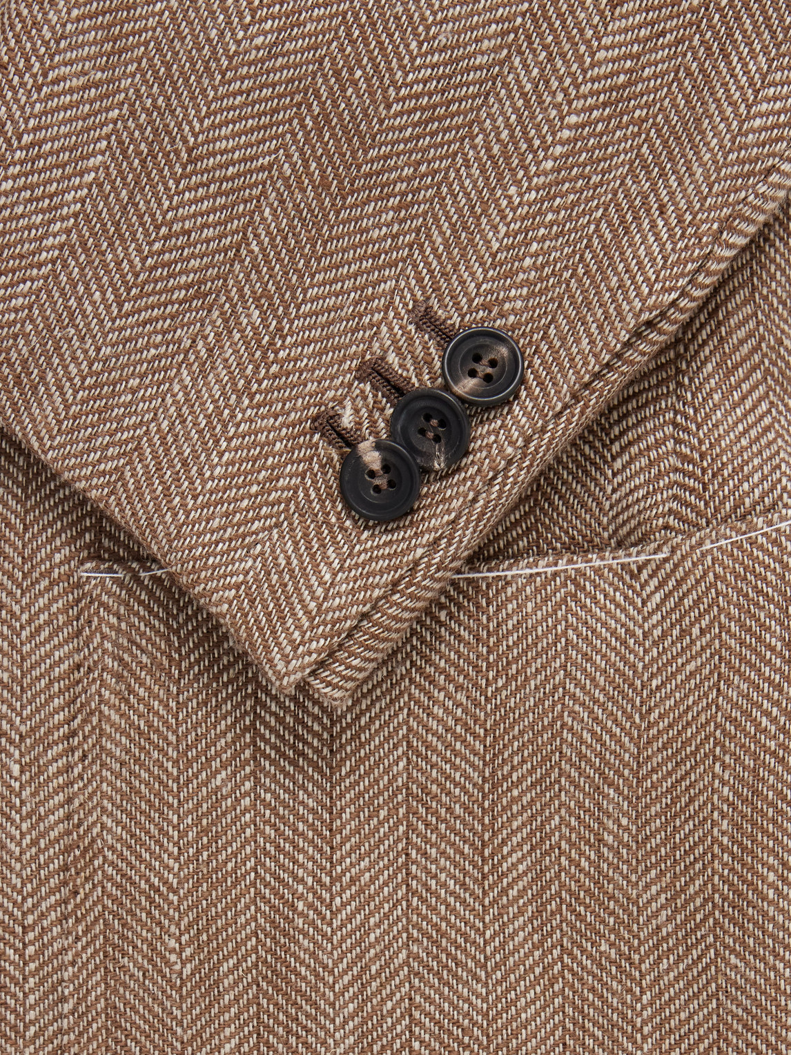 Herrinbone Linen Blazer