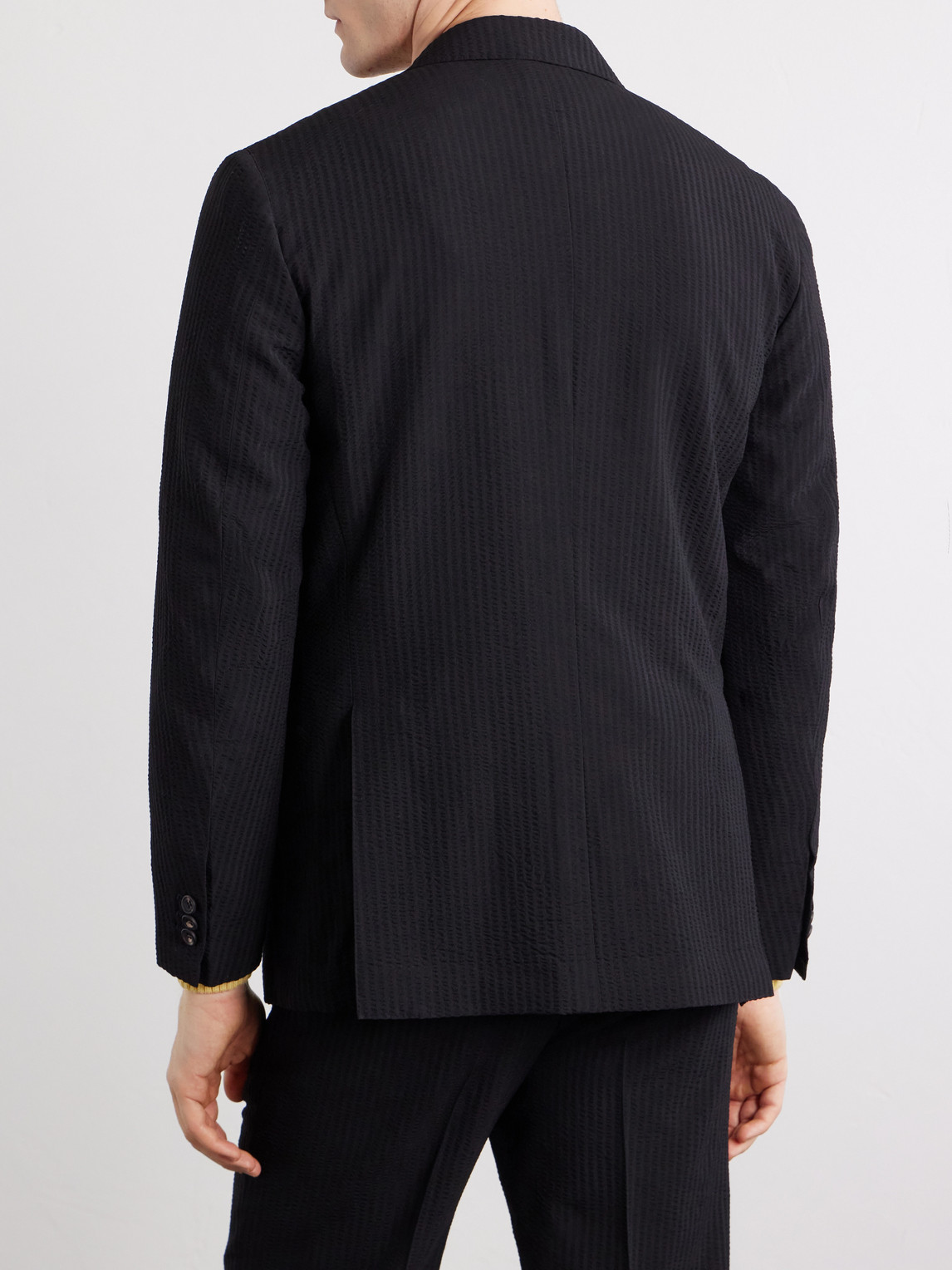 Seersucker Virgin Wool Suit Jacket