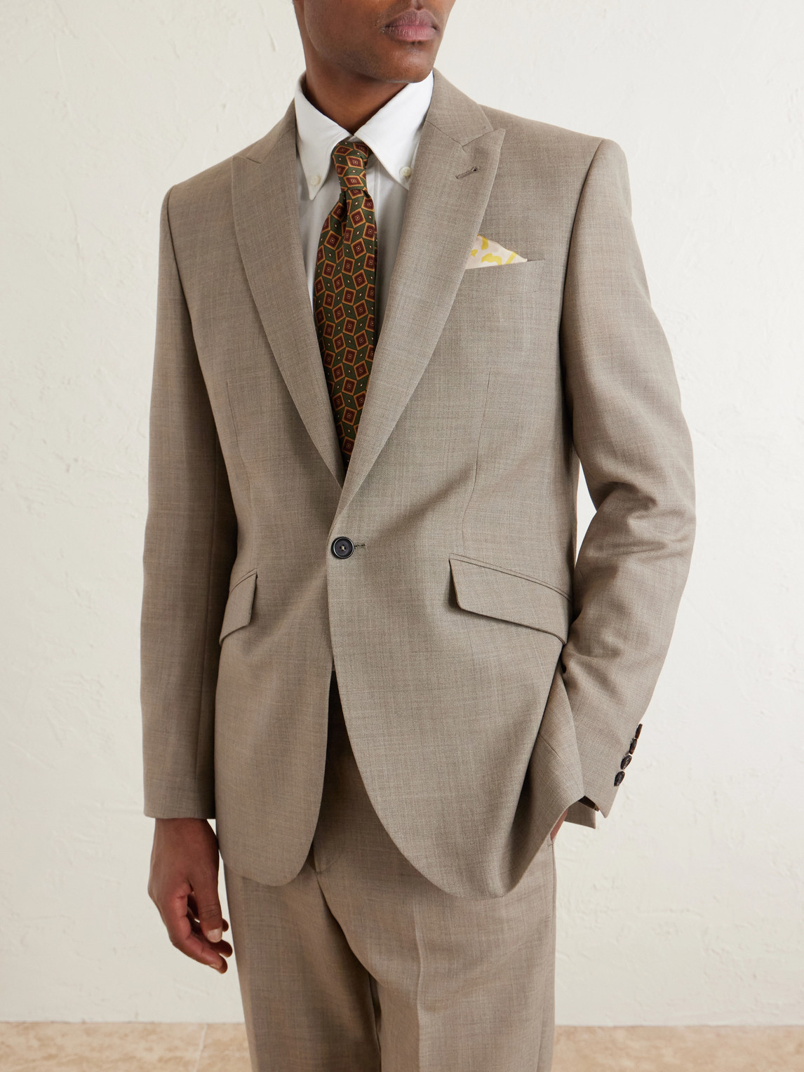 Newport Slim-Fit Wool-Twill Suit Jacket