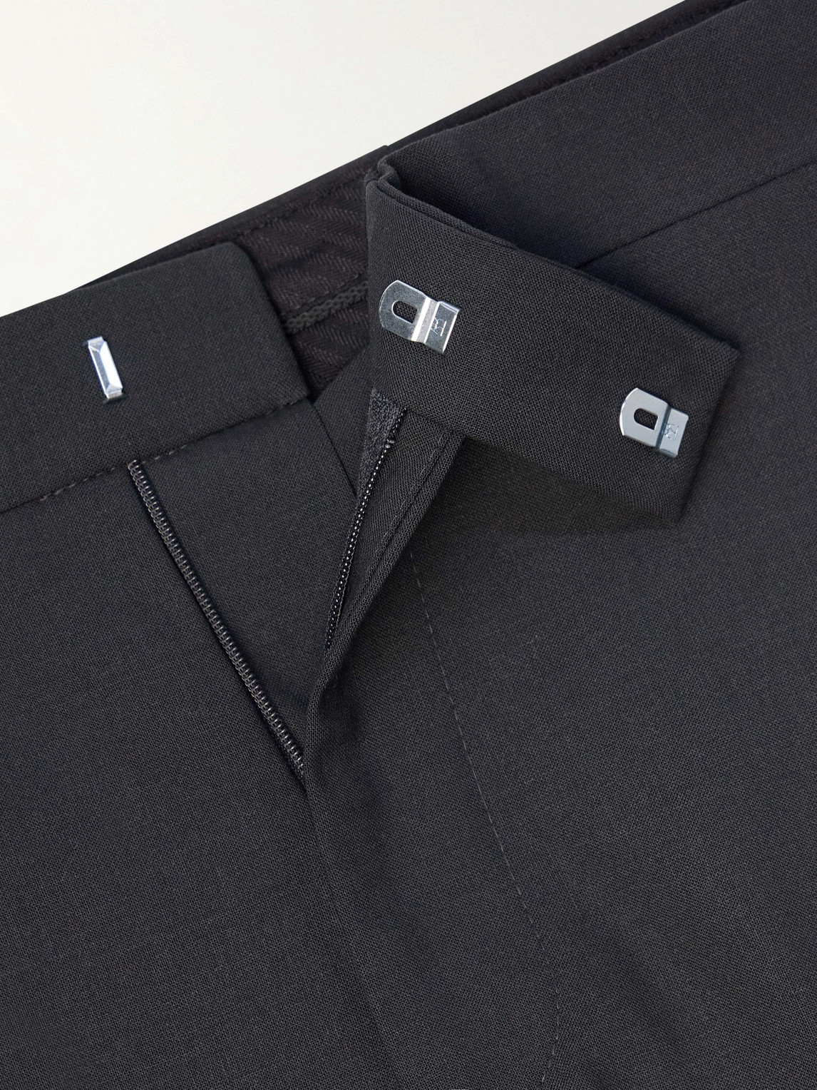 Dalton Slim-Fit Straight-Leg Stretch-Wool Tuxedo Trousers