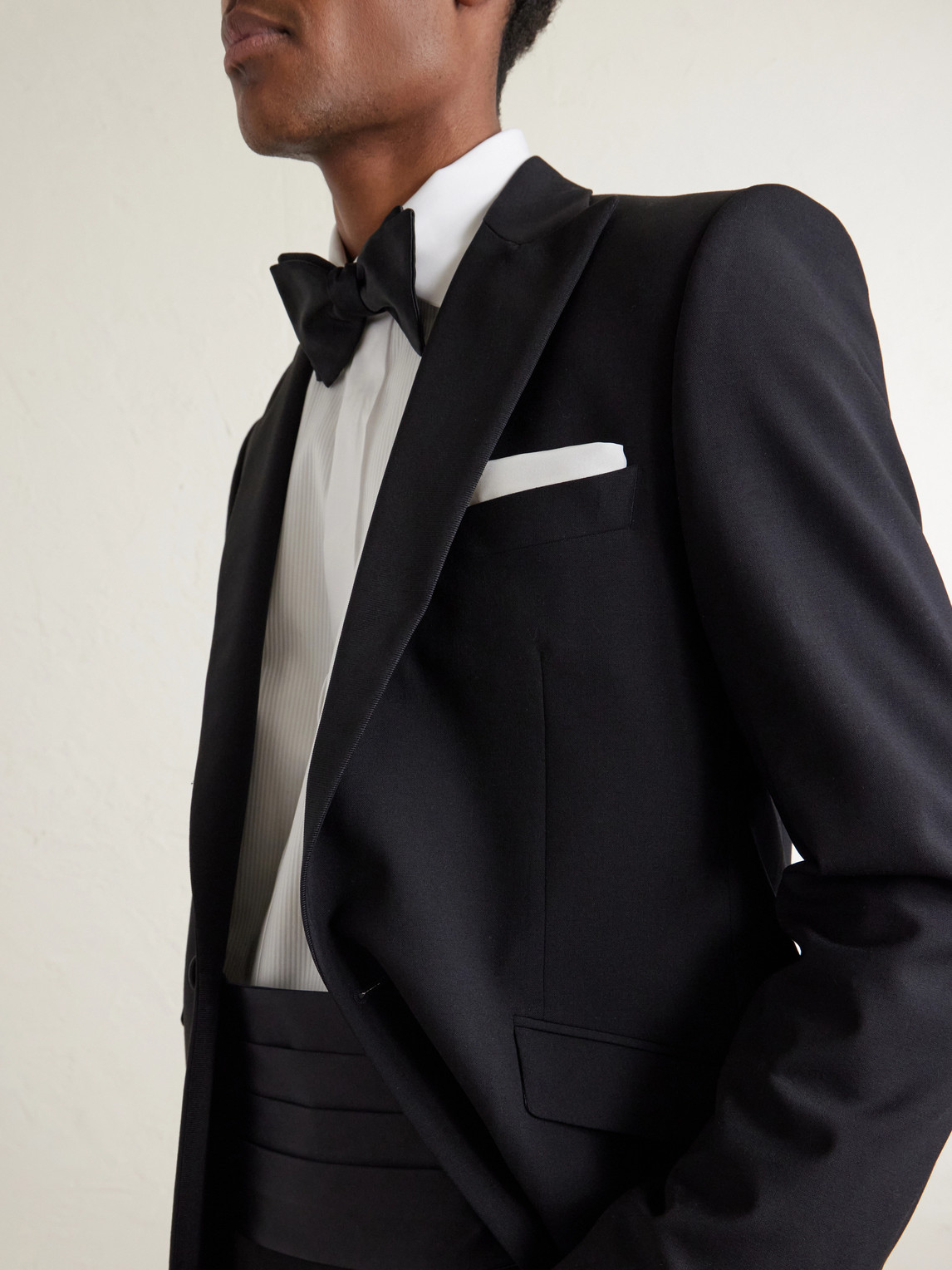 Favourbrook Wool-blend Suit Jacket In Black