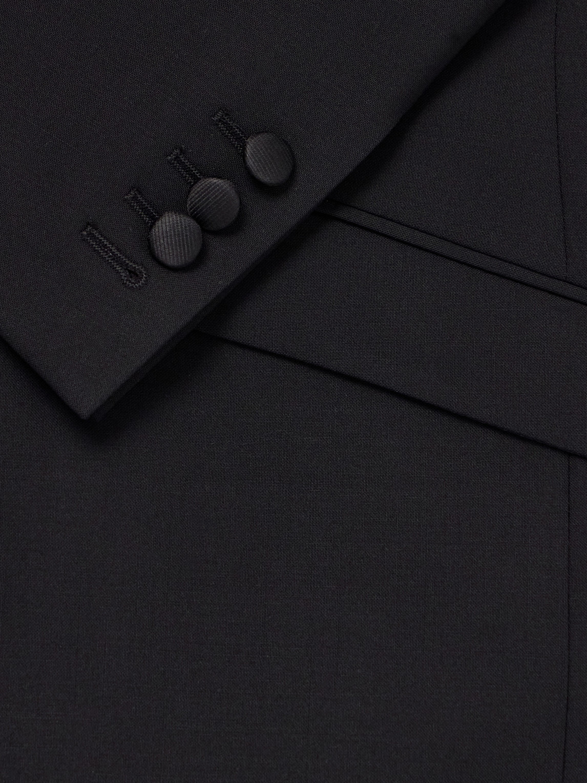 Favourbrook Wool-blend Suit Jacket In Black