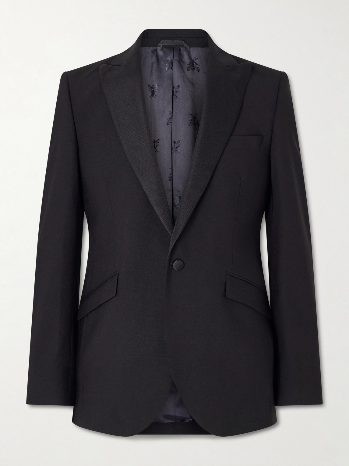 Favourbrook Wool-blend Suit Jacket In Black
