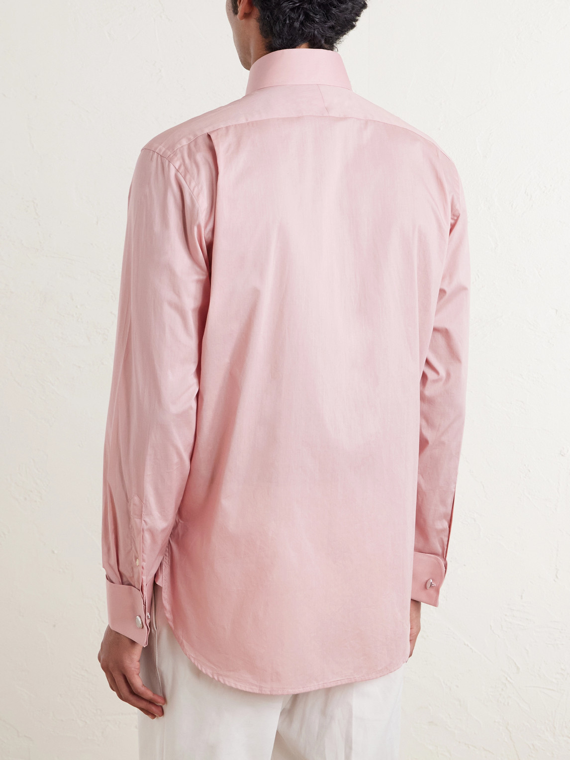 Gatsby Classic-Collar Cotton-Poplin Shirt