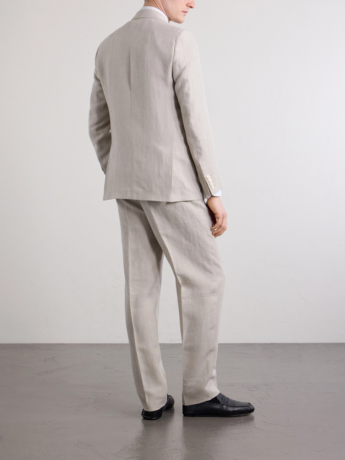  Favourbrook - Cooper Linen Suit Jacket - Men - Gray - Uk/us 36 