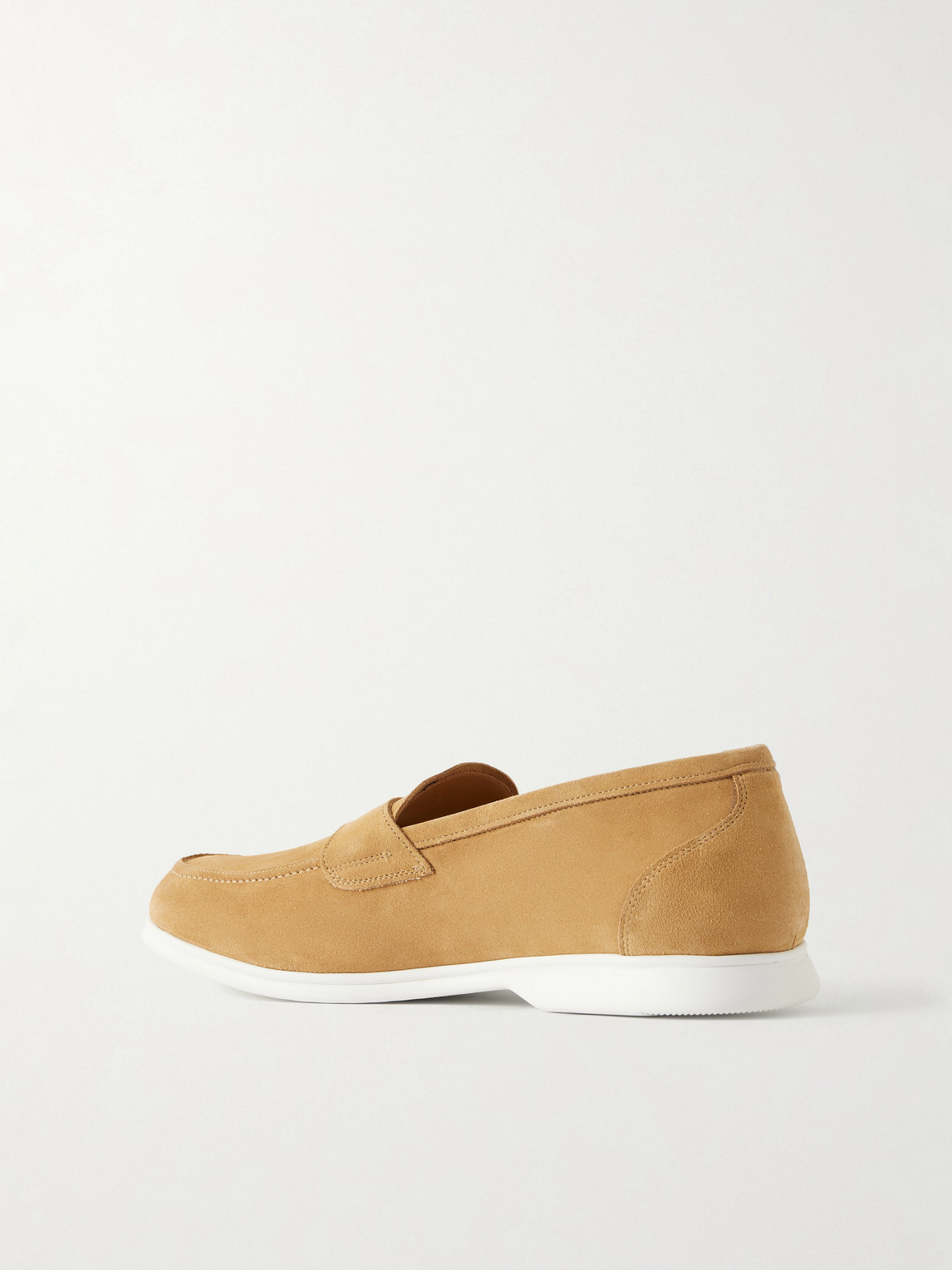 Suede Penny Loafers