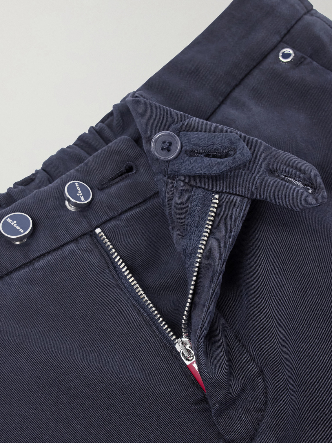 Straight-Leg Lyocell-Blend Twill Trousers