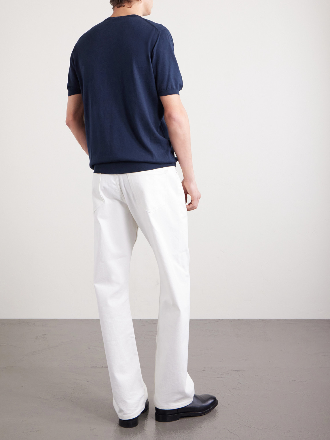Knitted Cotton T-Shirt