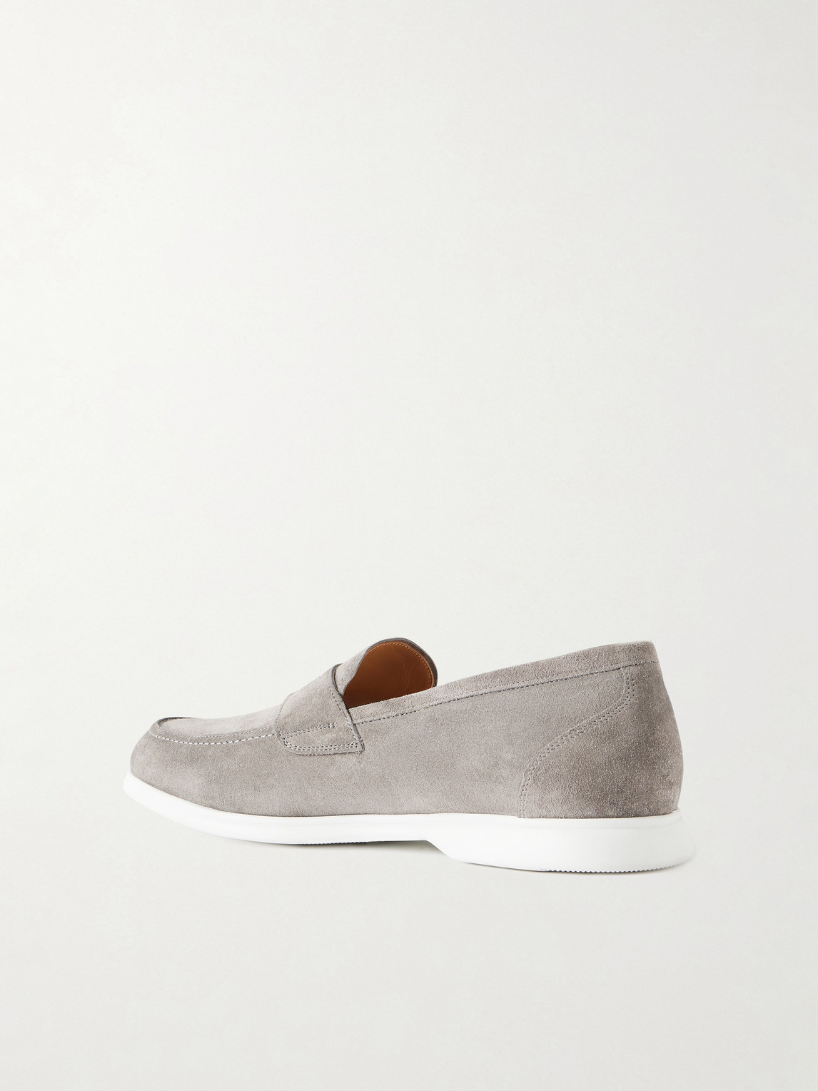 Suede Penny Loafers