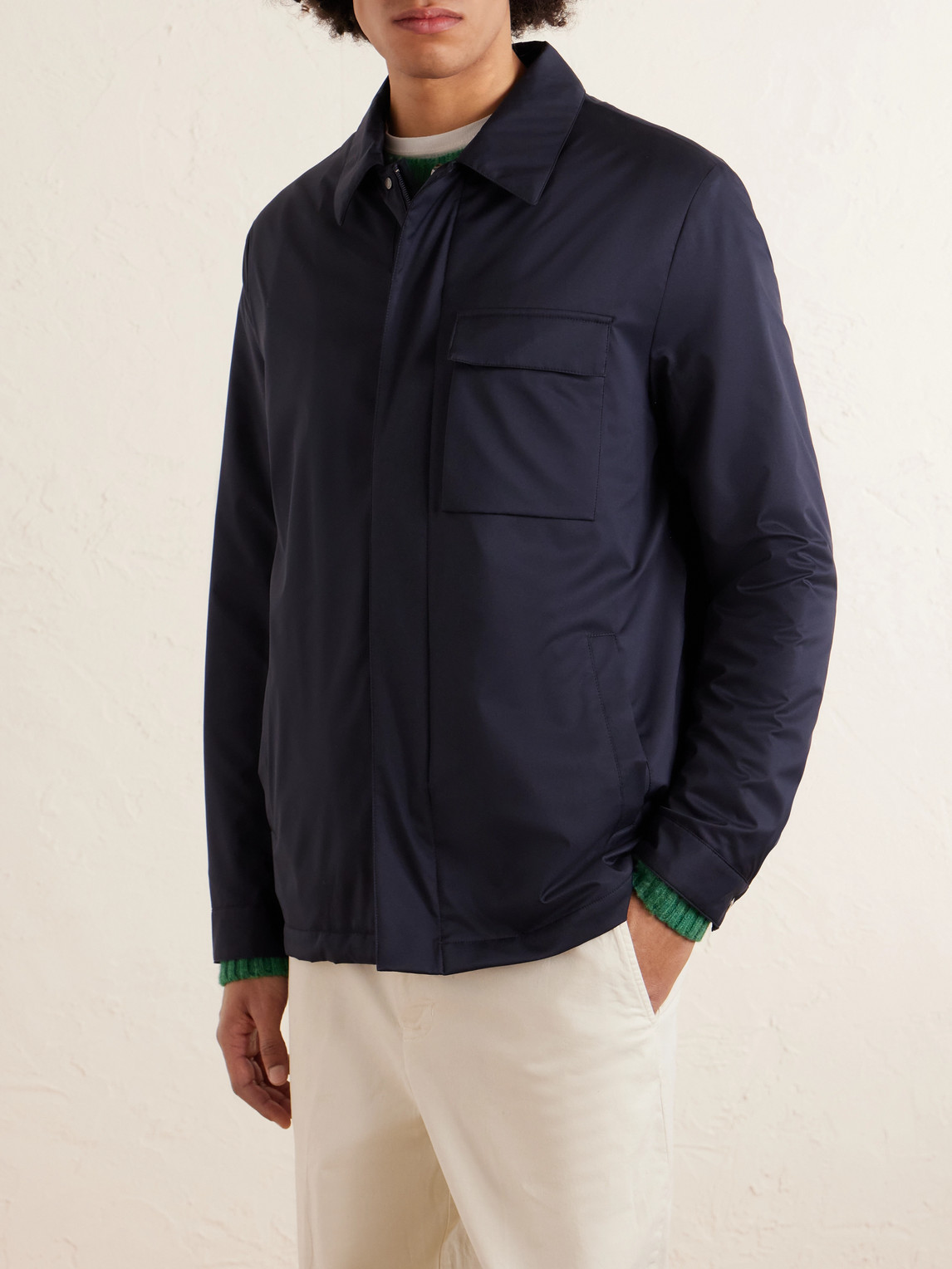 Padded Shell Overshirt