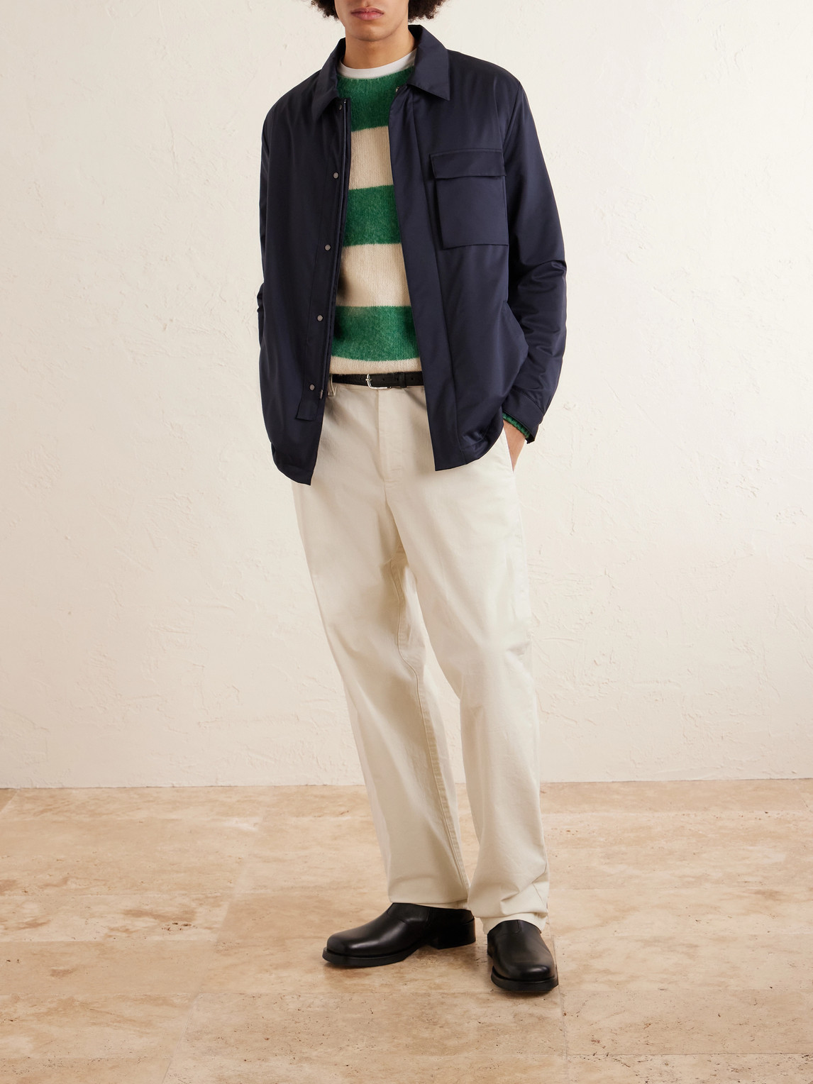 Padded Shell Overshirt
