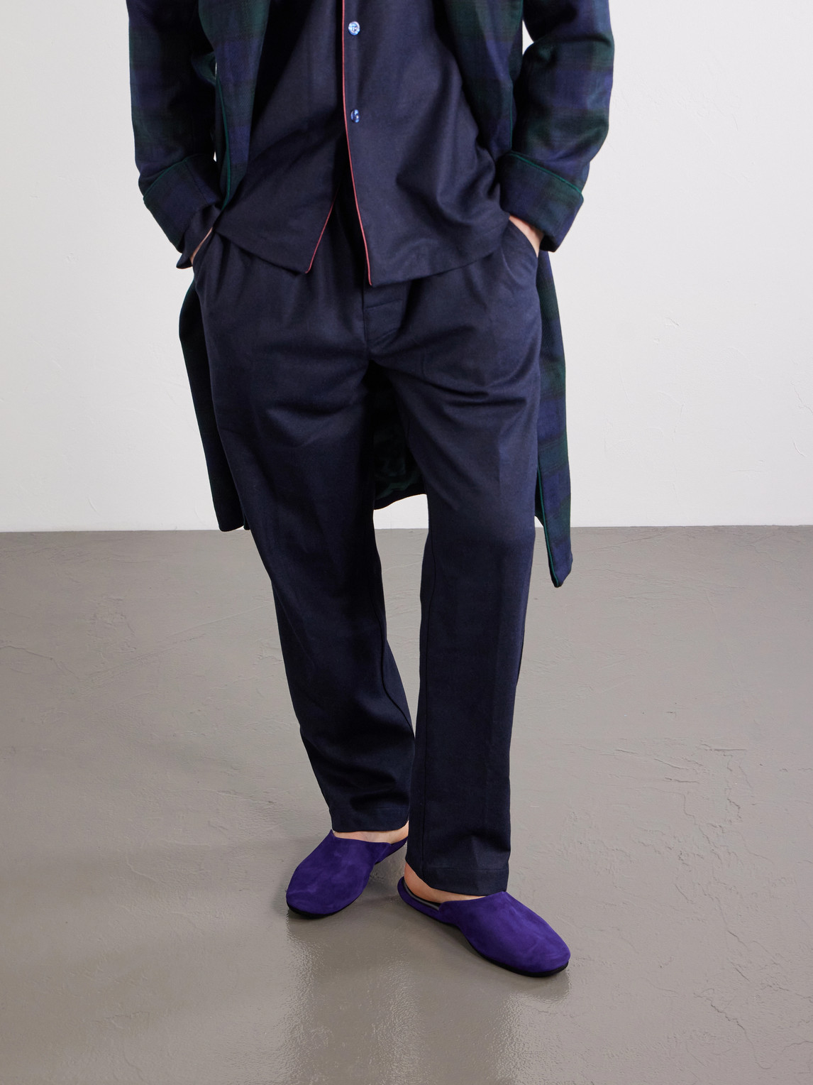 Suede Slippers — 2