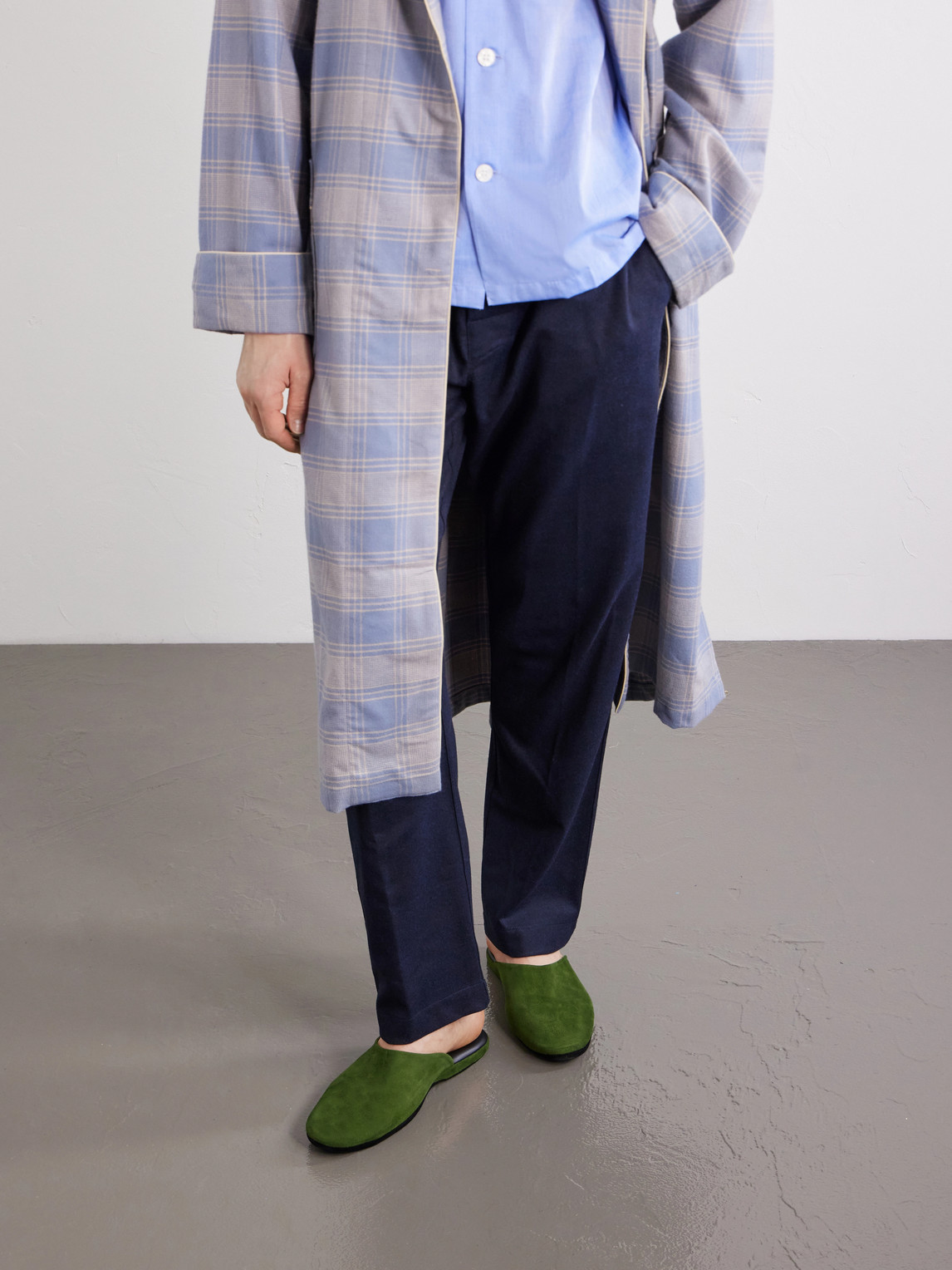Suede Slippers — 2