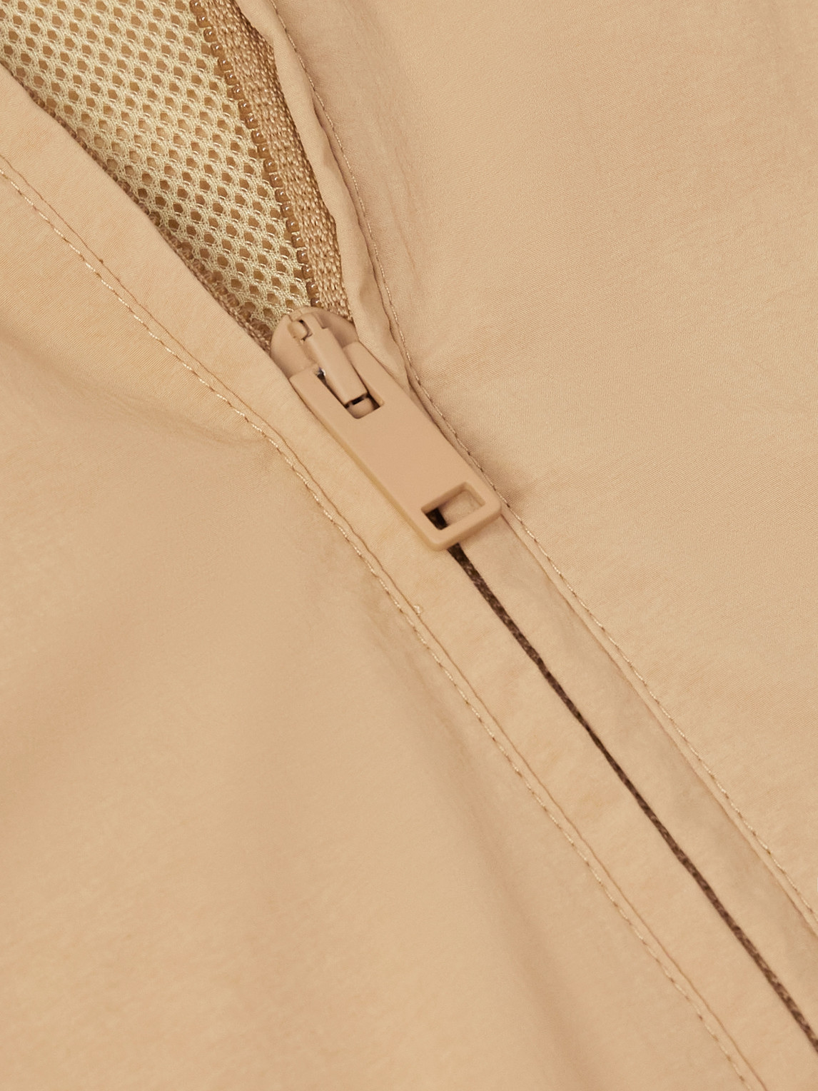 The Row Rhian Shell Bomber Jacket In Brown