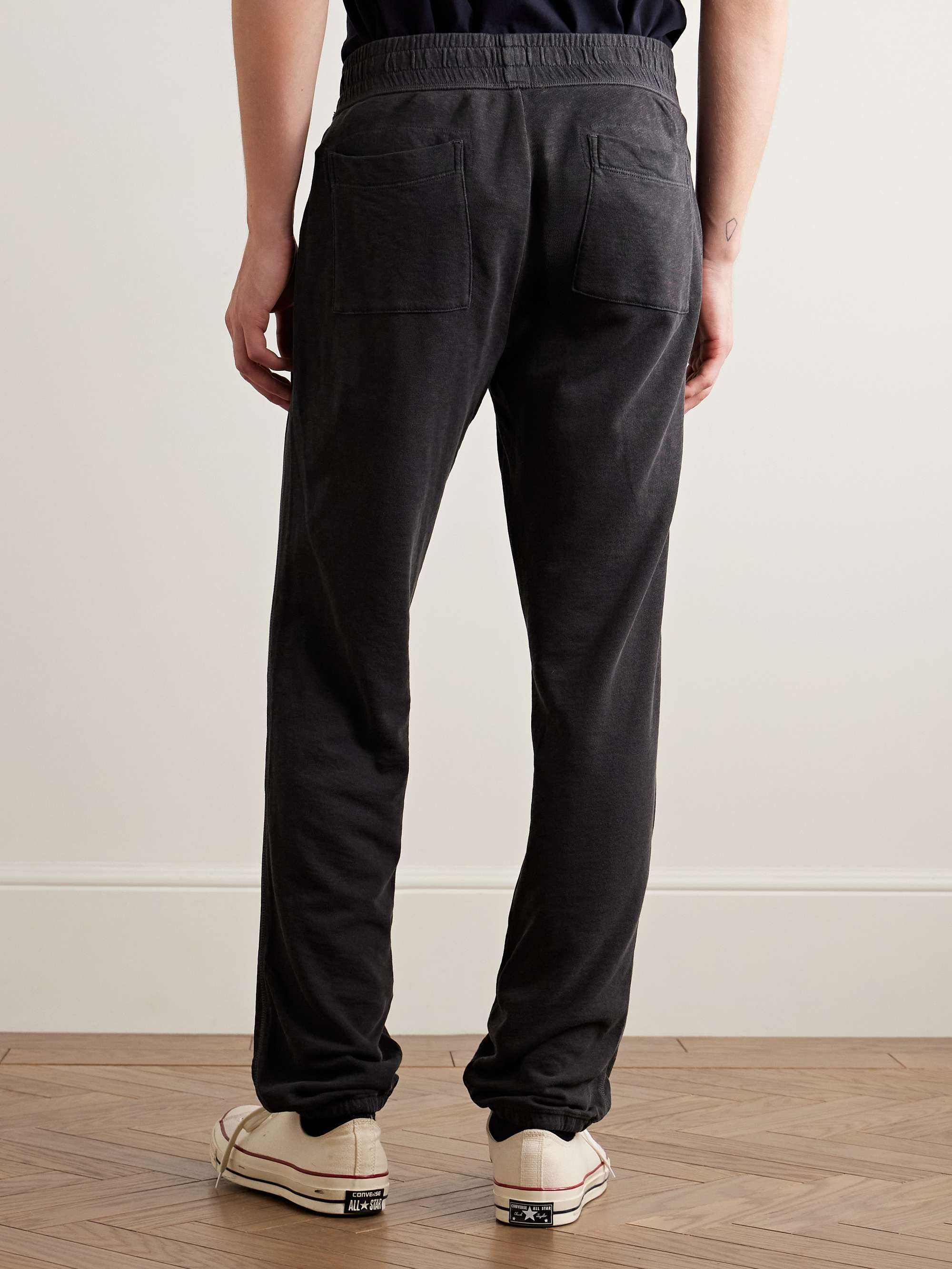 JAMES PERSE Tapered Supima Cotton-Jersey Sweatpants