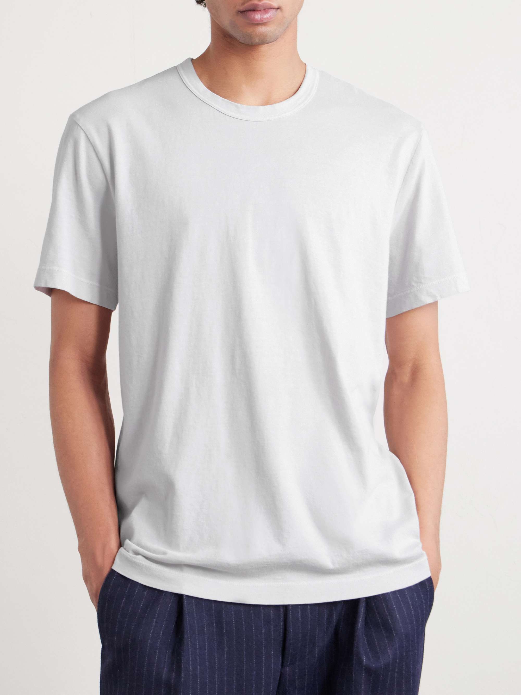 JAMES PERSE تي شيرت من قطن الجيرسي الممشّط