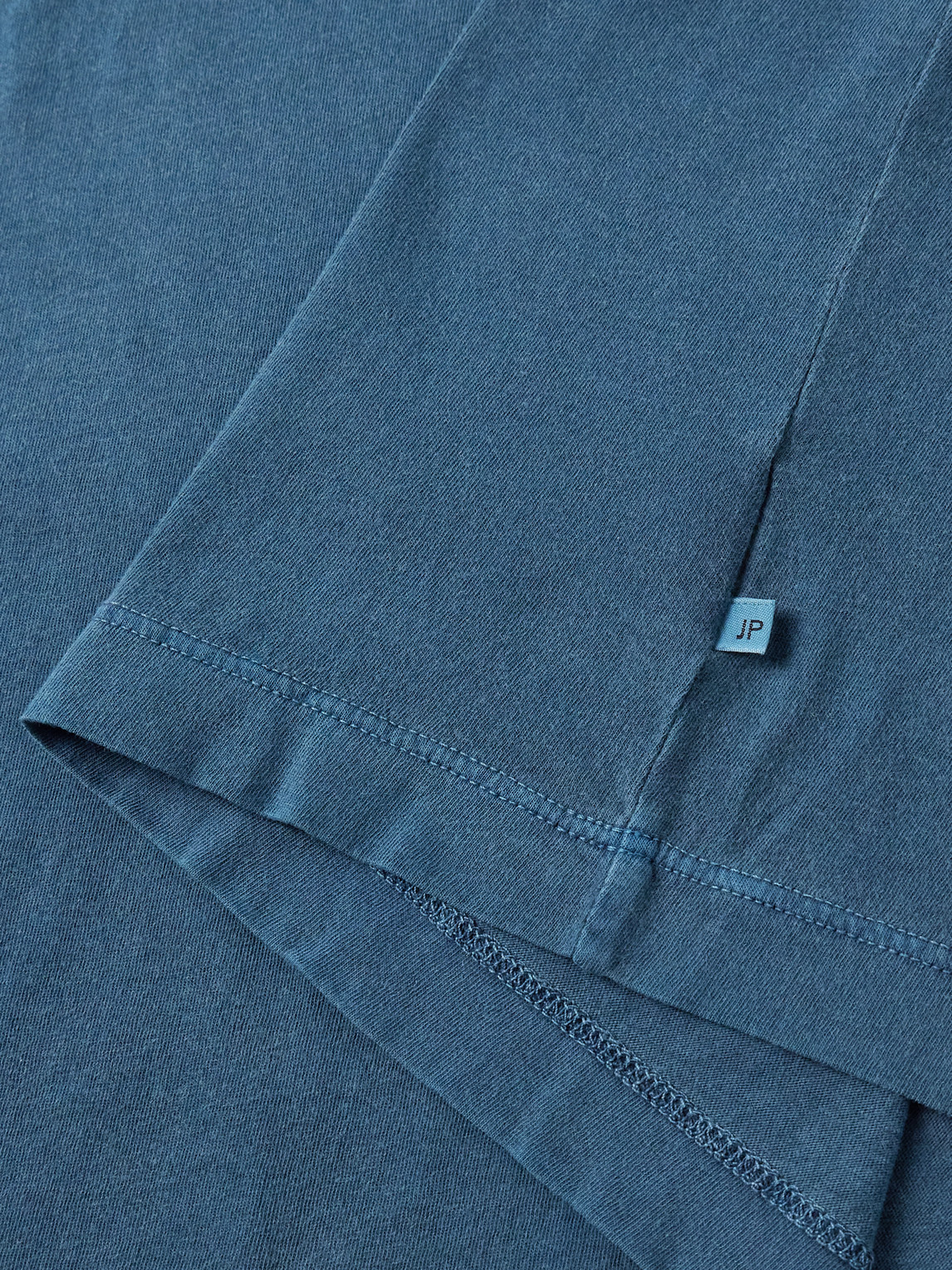 James Perse Combed Cotton-jersey T-shirt In Blue