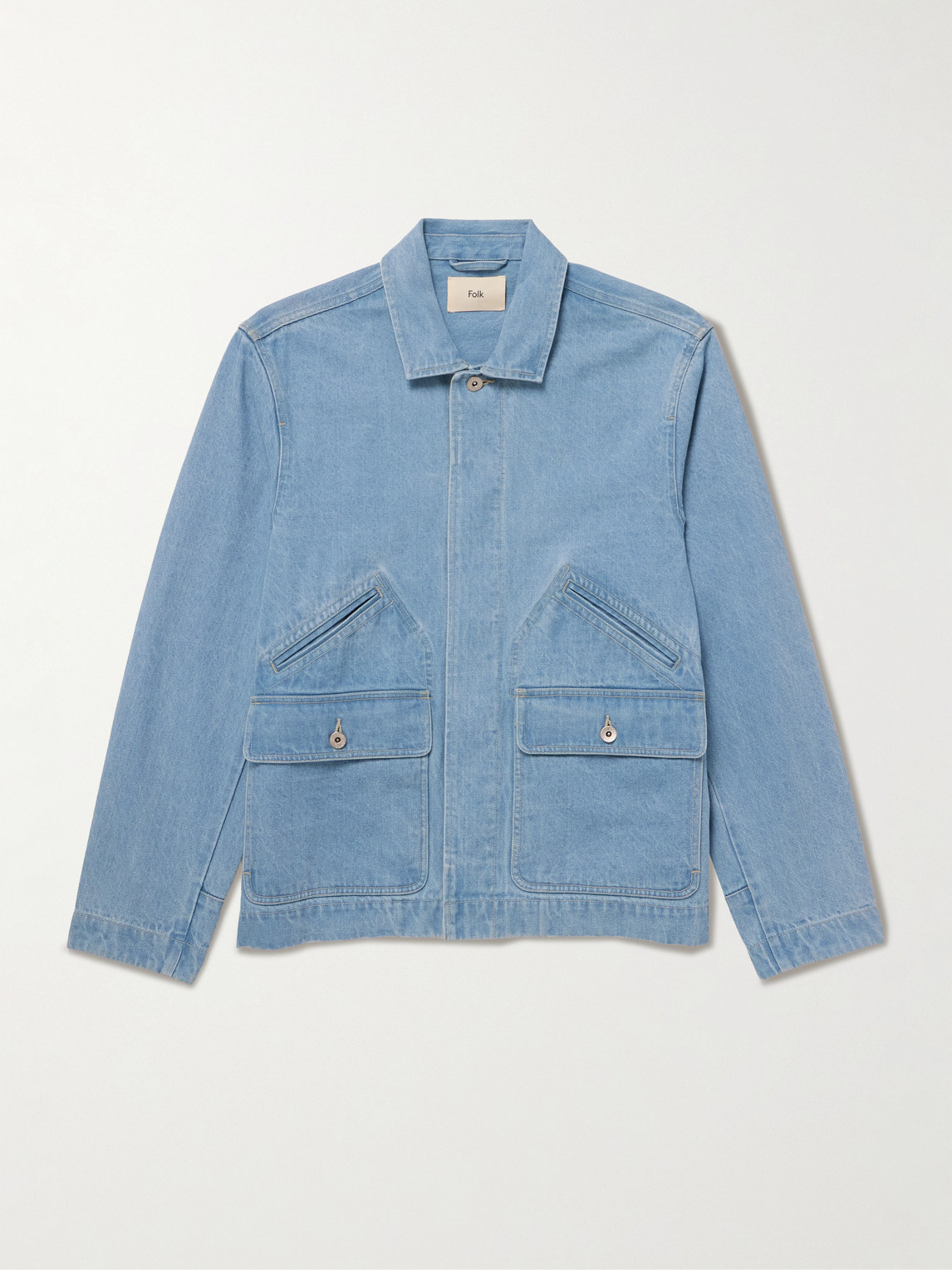 Folk Archive Denim Jacket In Blue