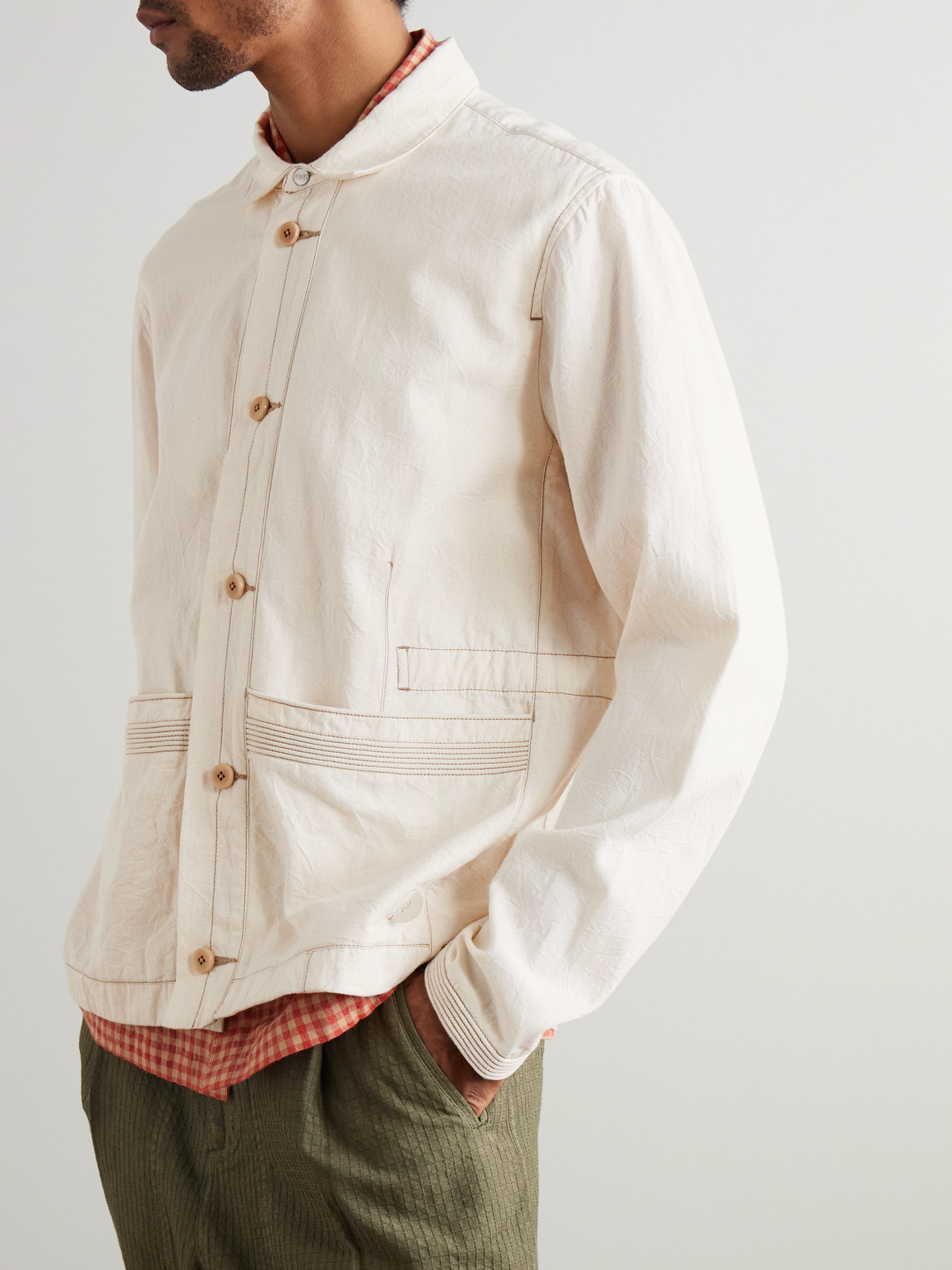 Folk - Anniversary Cotton-twill Jacket - Men - Neutrals - M 