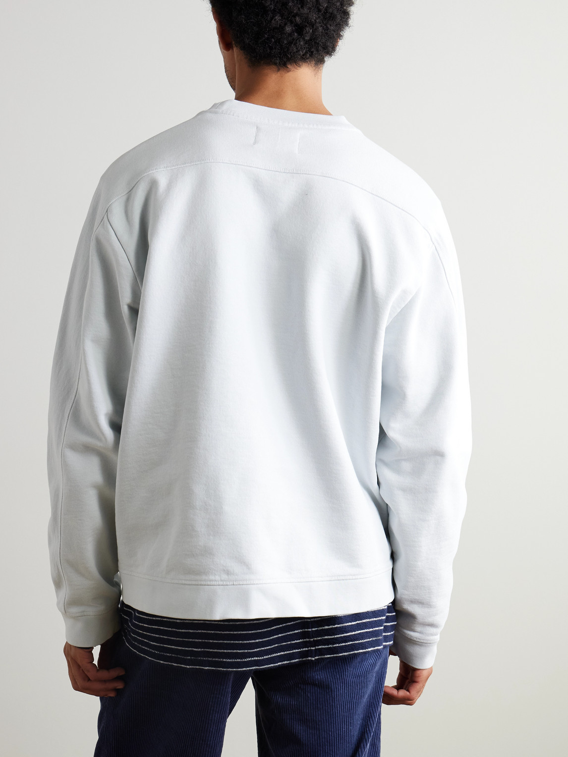  Folk - Prism Cotton-jersey Sweatshirt - Men - Gray - Xs 