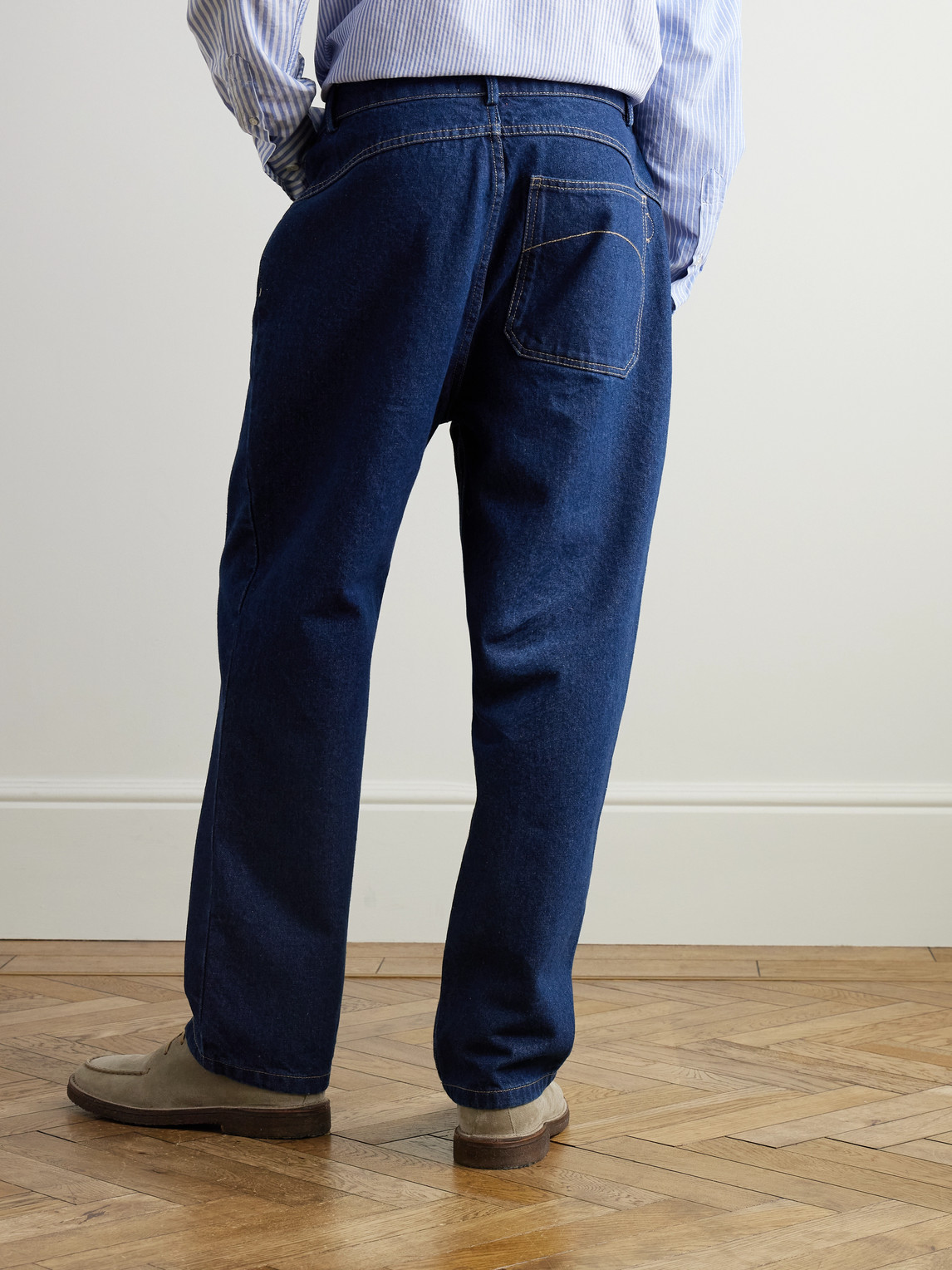  Folk - Barrel-leg Jeans - Men - Blue - Uk/us 32 